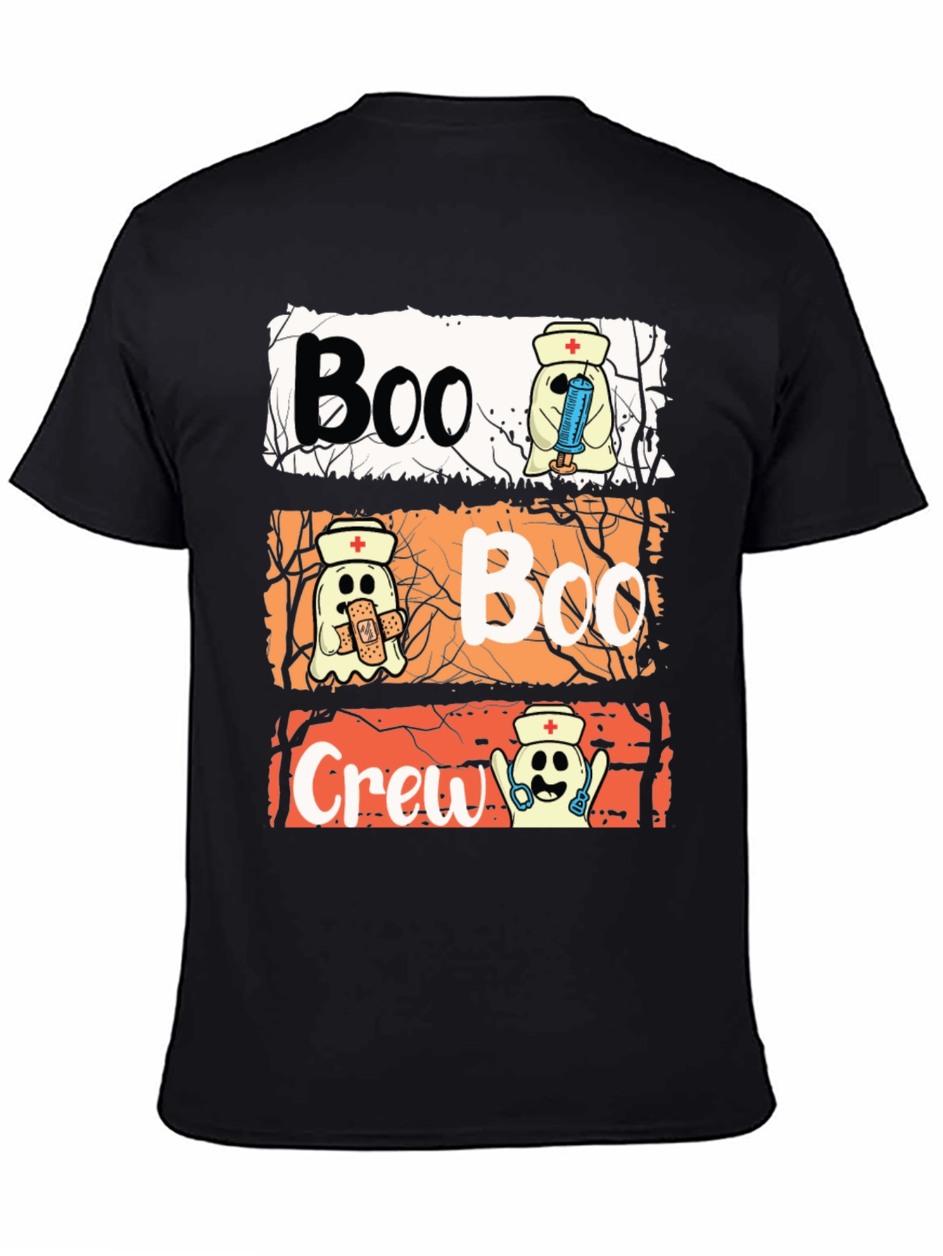 Boo Crew Nurse Halloween T-Shirt