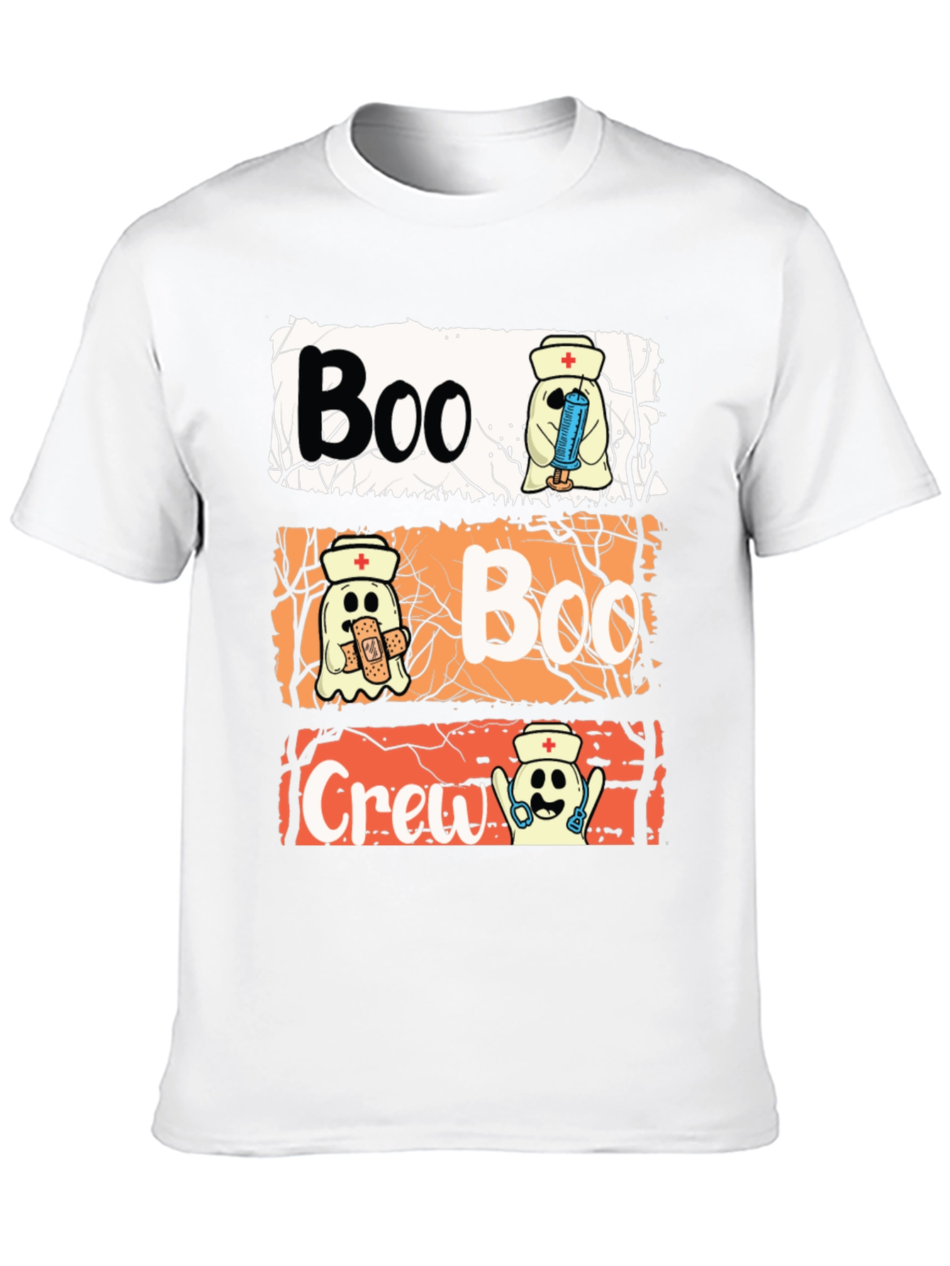 Boo Crew Nurse Halloween T-Shirt