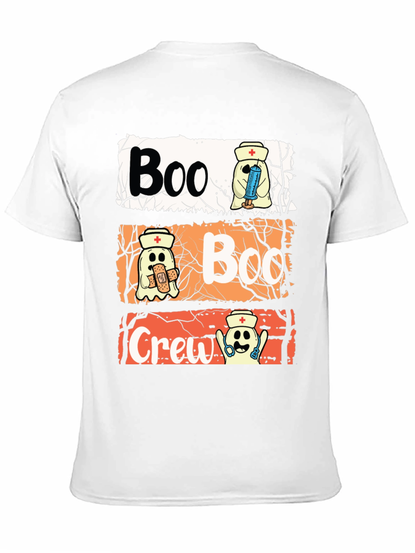 Boo Crew Nurse Halloween T-Shirt