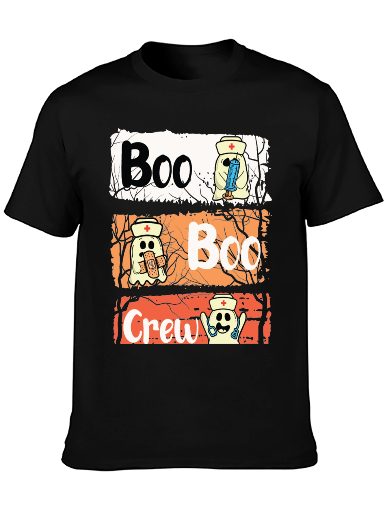 Boo Crew Nurse Halloween T-Shirt
