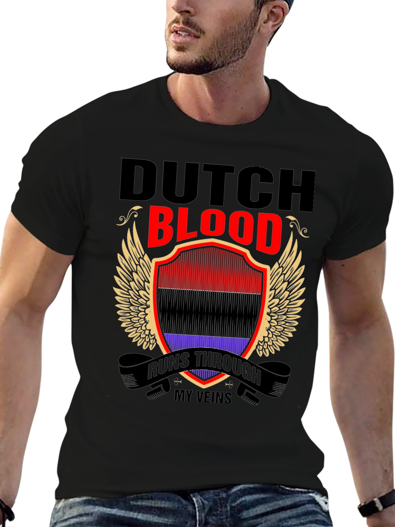 Dutch Blood Runs Through My Veins T-Shirt