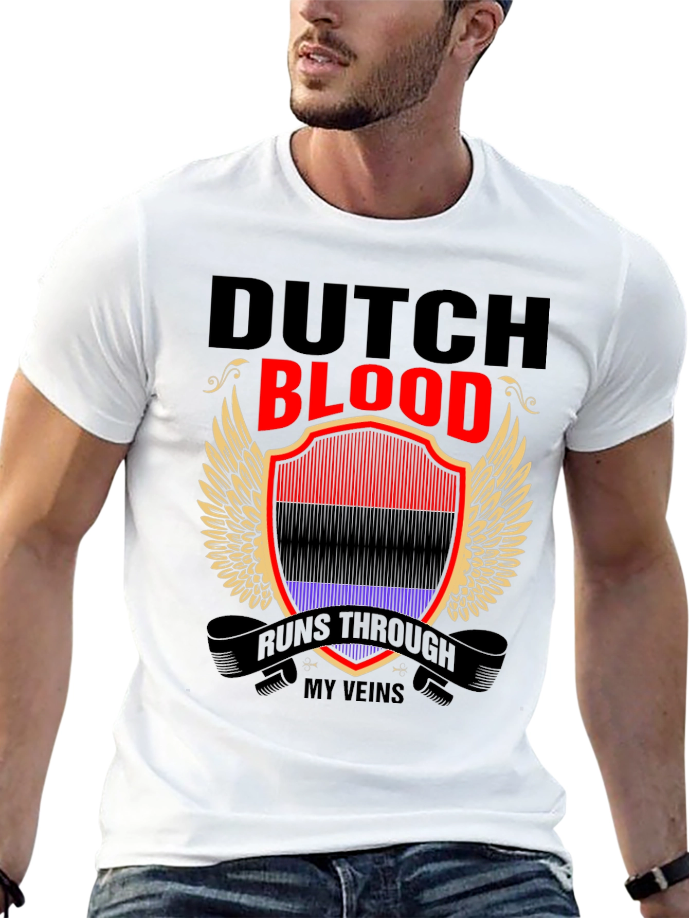 Dutch Blood Runs Through My Veins T-Shirt