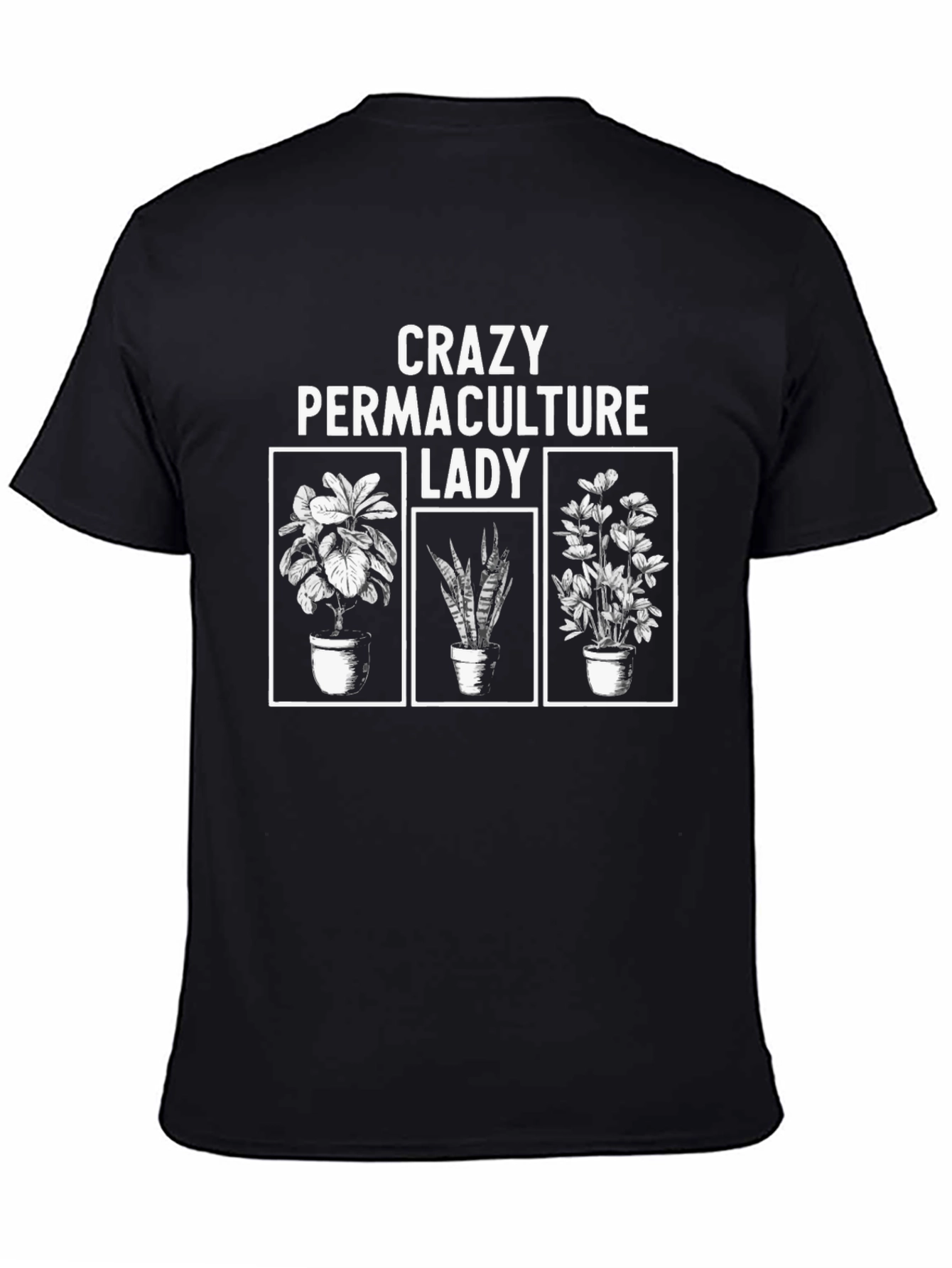 Crazy Permaculture Lady Graphic Tee