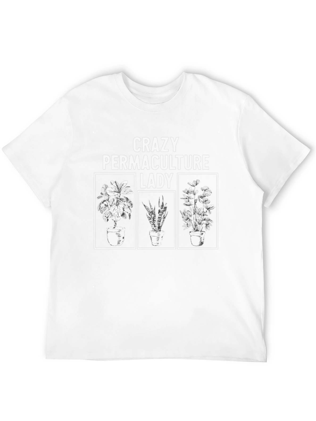 Crazy Permaculture Lady Graphic Tee