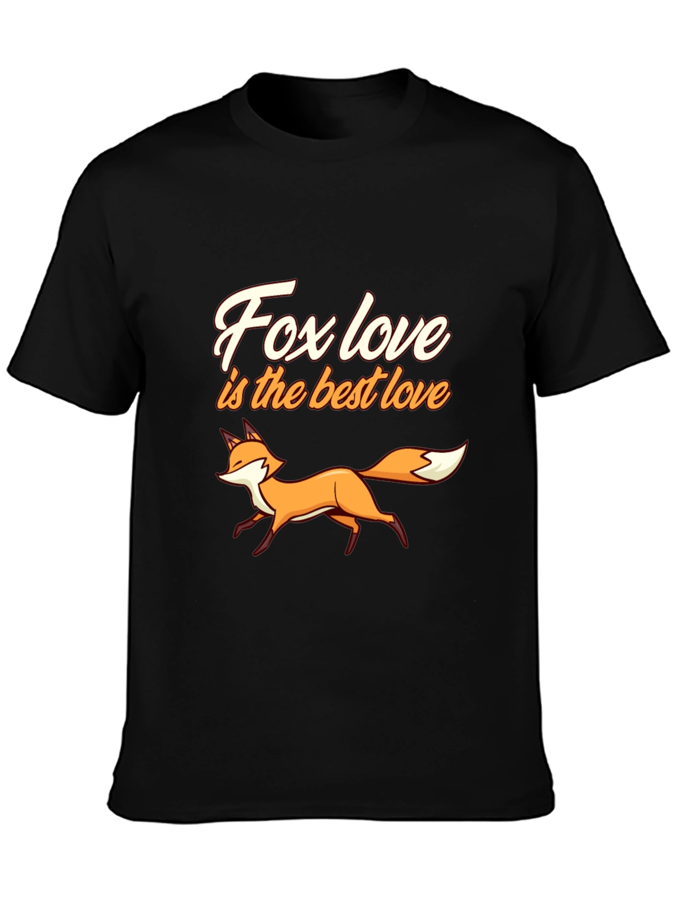 Fox Love T-Shirt - Best Love Graphic Tee