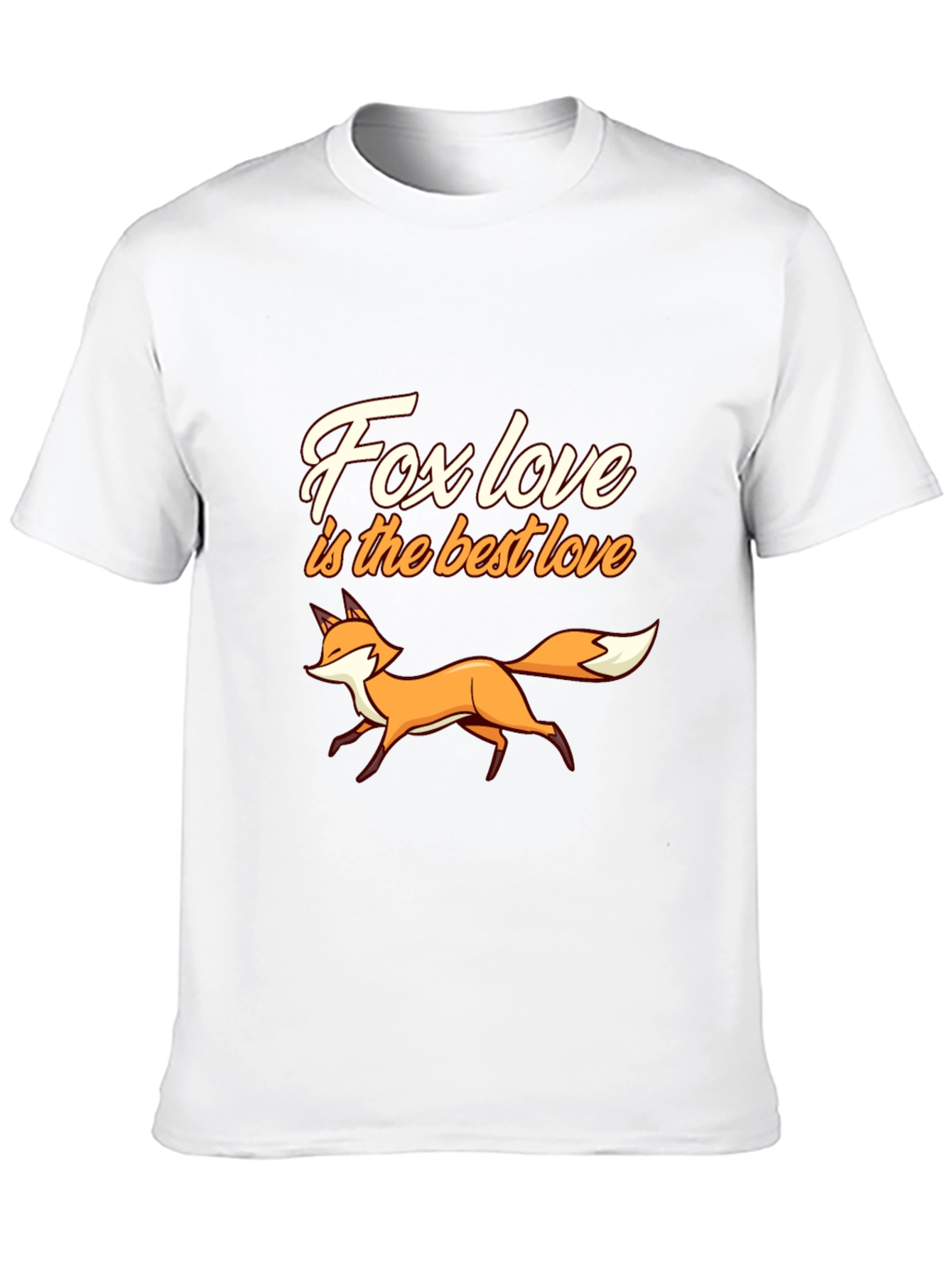 Fox Love T-Shirt - Best Love Graphic Tee