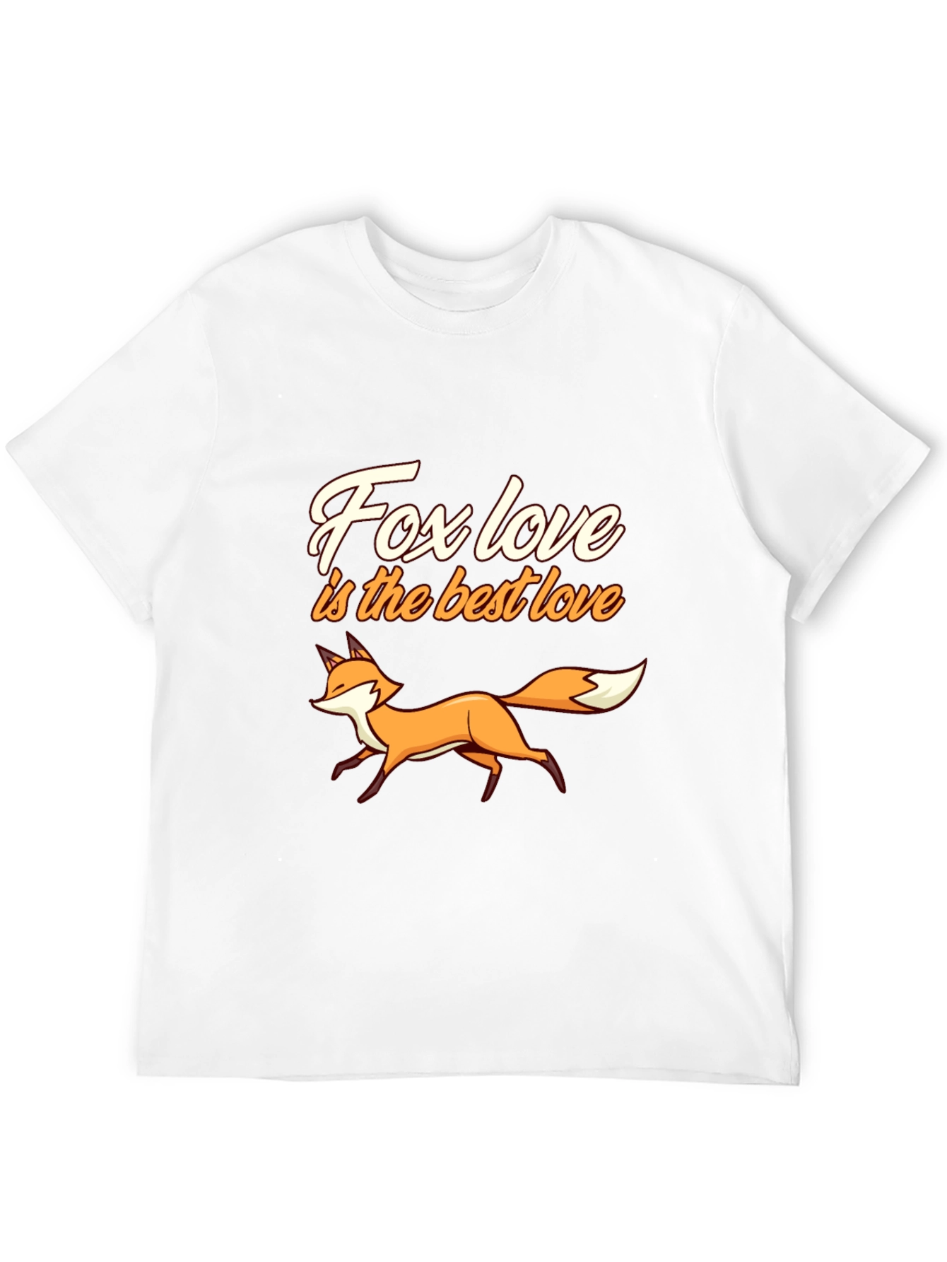 Fox Love T-Shirt - Best Love Graphic Tee