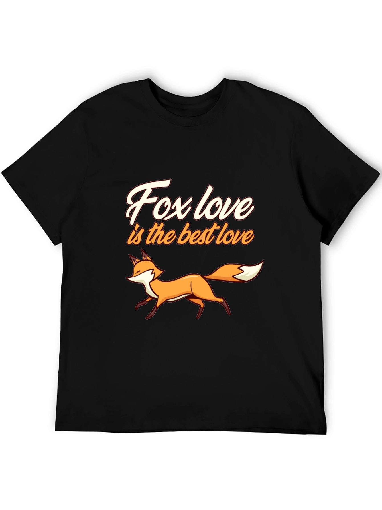 Fox Love T-Shirt - Best Love Graphic Tee