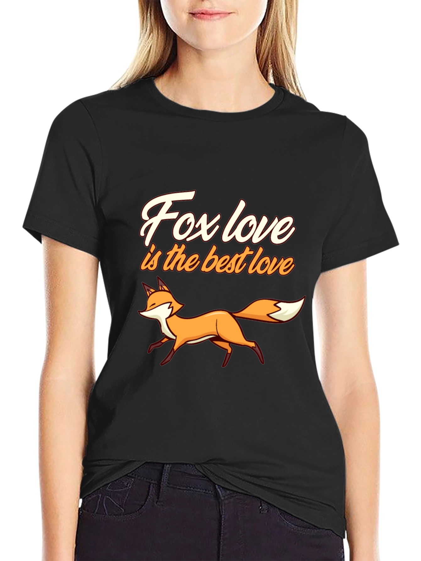 Fox Love T-Shirt - Best Love Graphic Tee