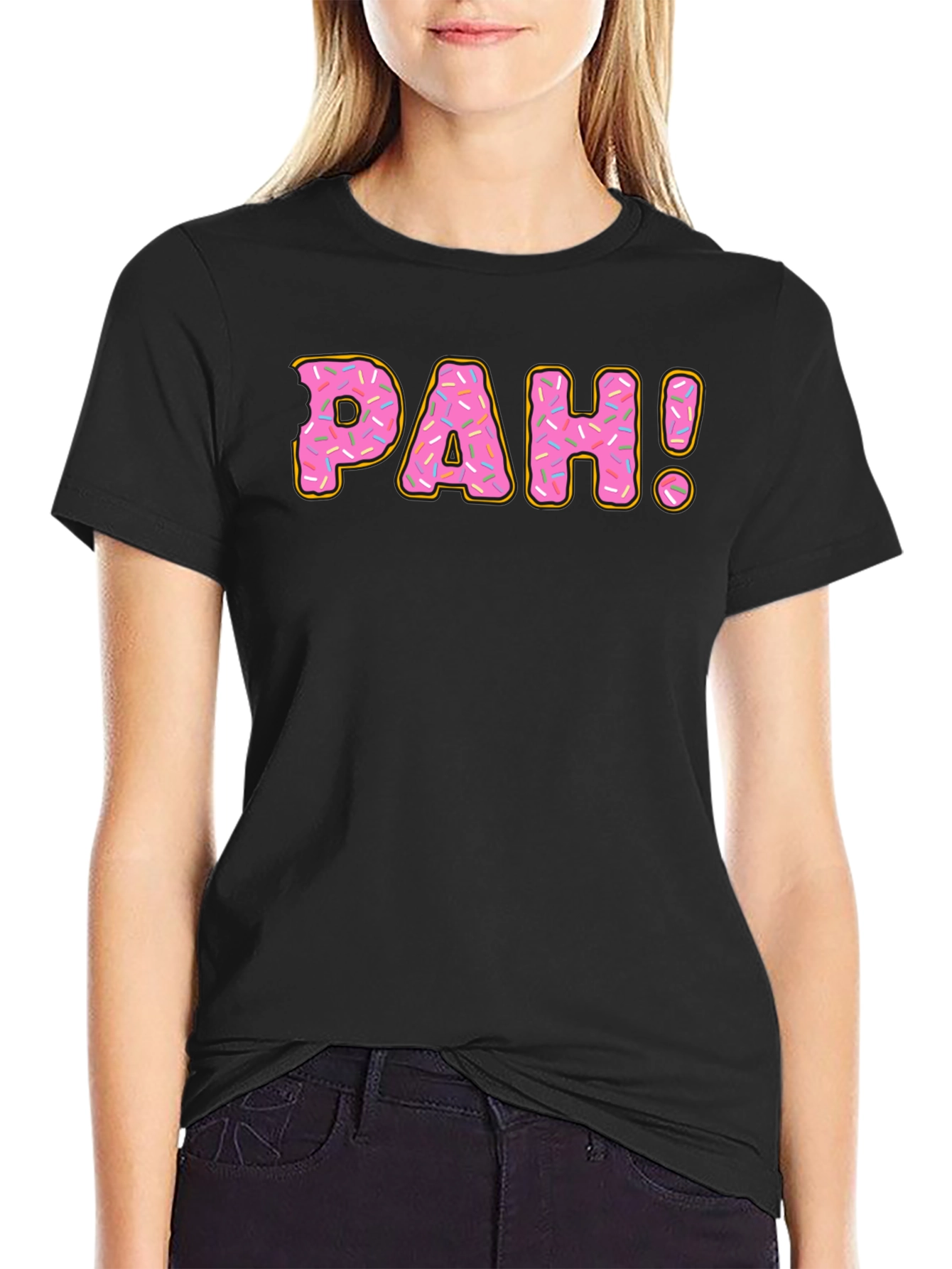 Donut PAH! T-Shirt - Novelty Treat Tee