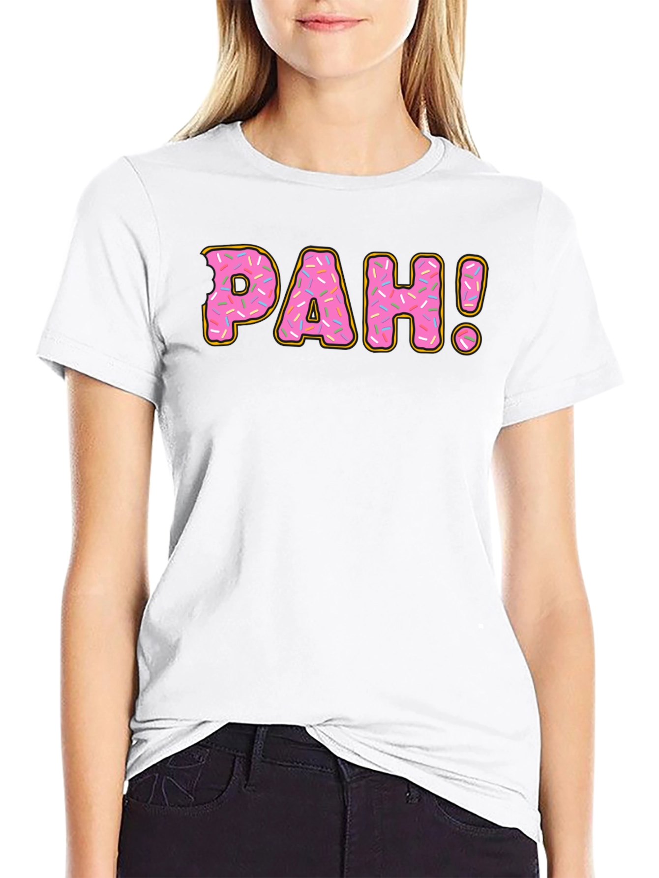 Donut PAH! T-Shirt - Novelty Treat Tee