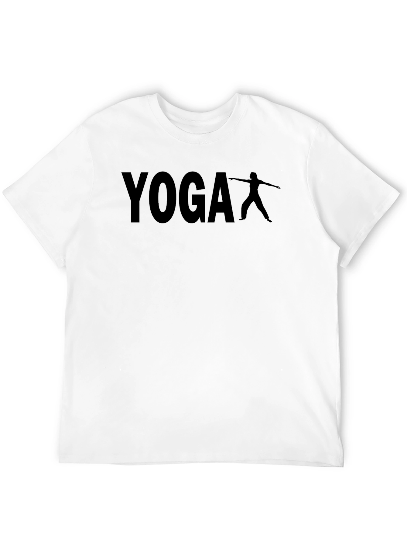 Yoga T-Shirt - Mens Black Graphic Tee