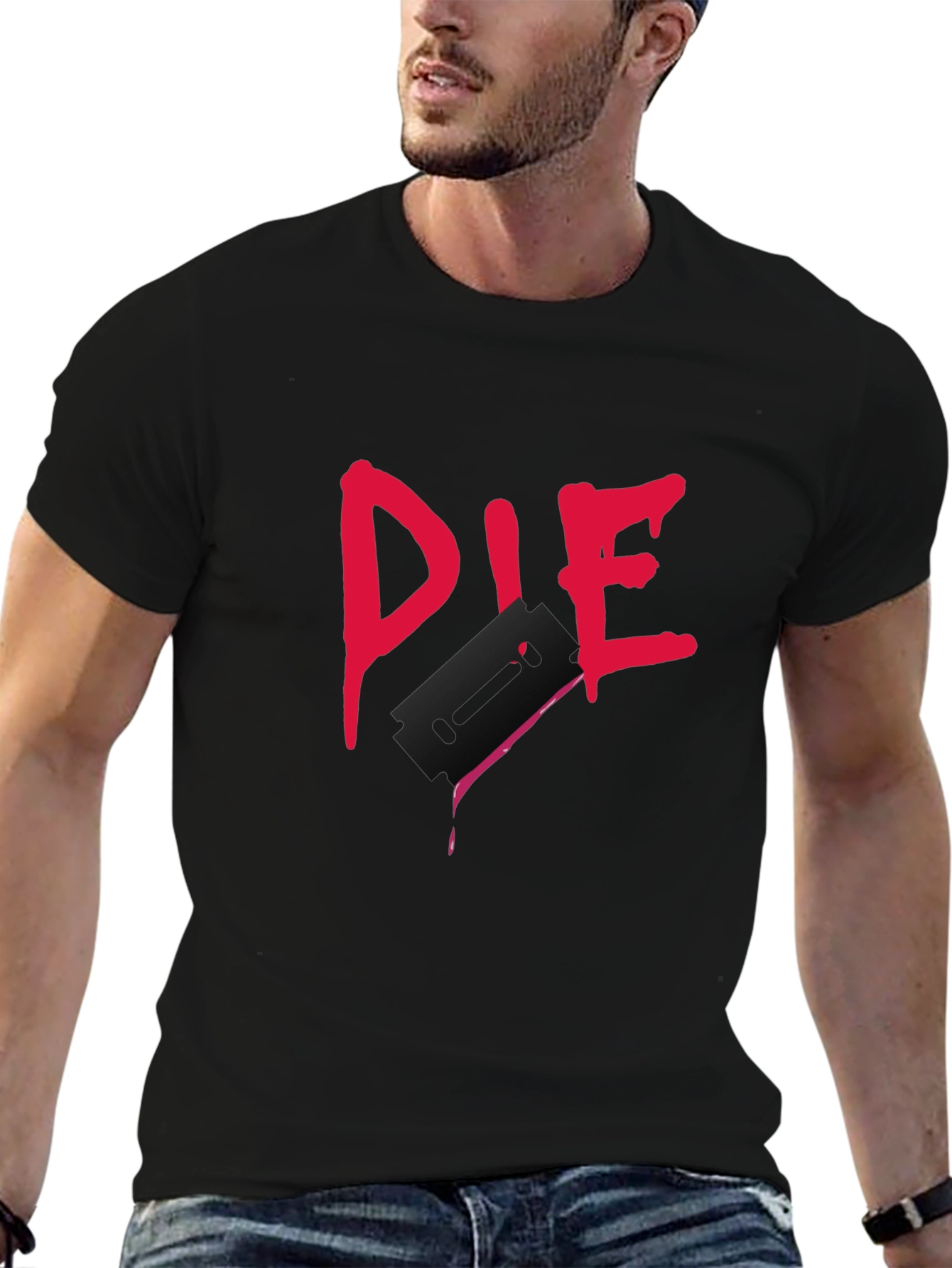Edgy Die Graphic Tee - Dark Humor Fashion