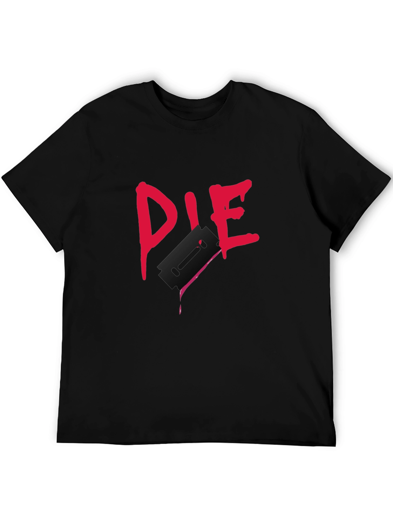 Edgy Die Graphic Tee - Dark Humor Fashion