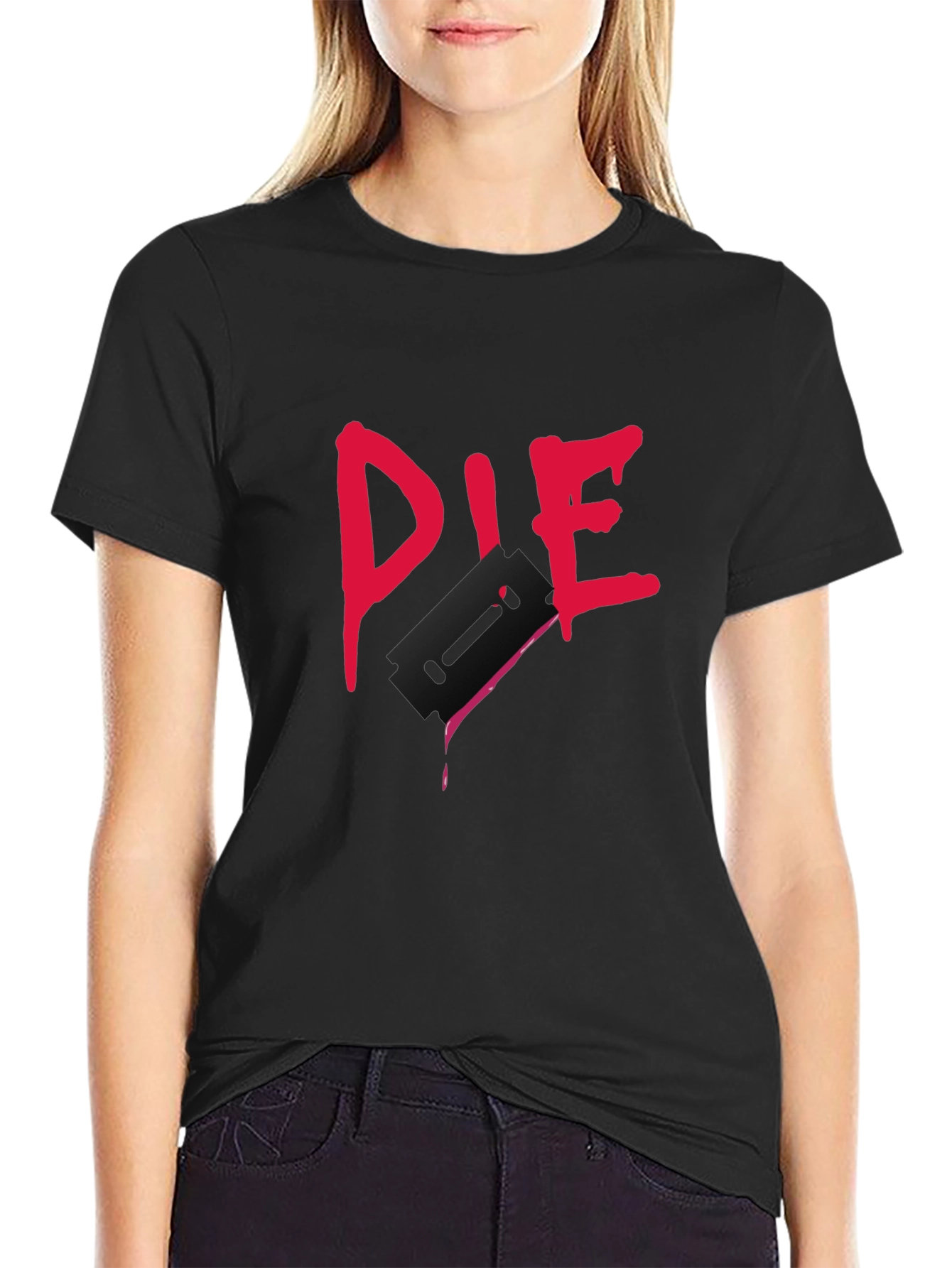 Edgy Die Graphic Tee - Dark Humor Fashion