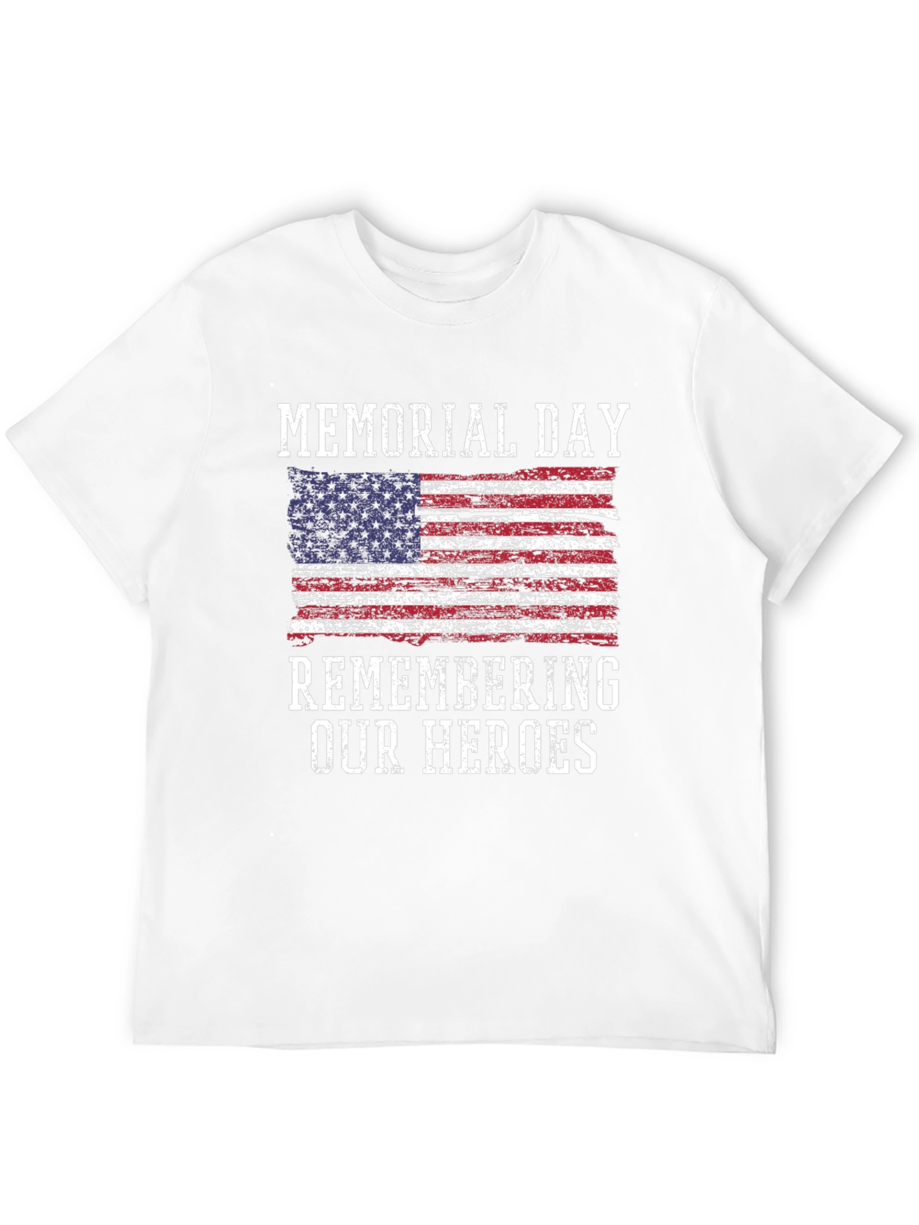 Memorial Day Remember Our Heroes Graphic Tee