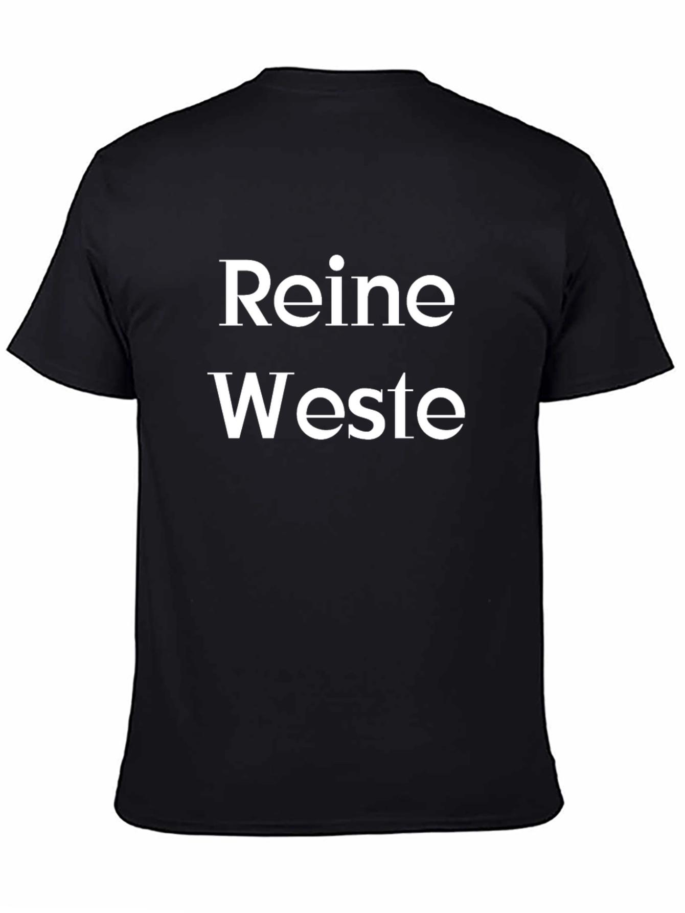 Reine Weste T-Shirt Black Graphic Tee