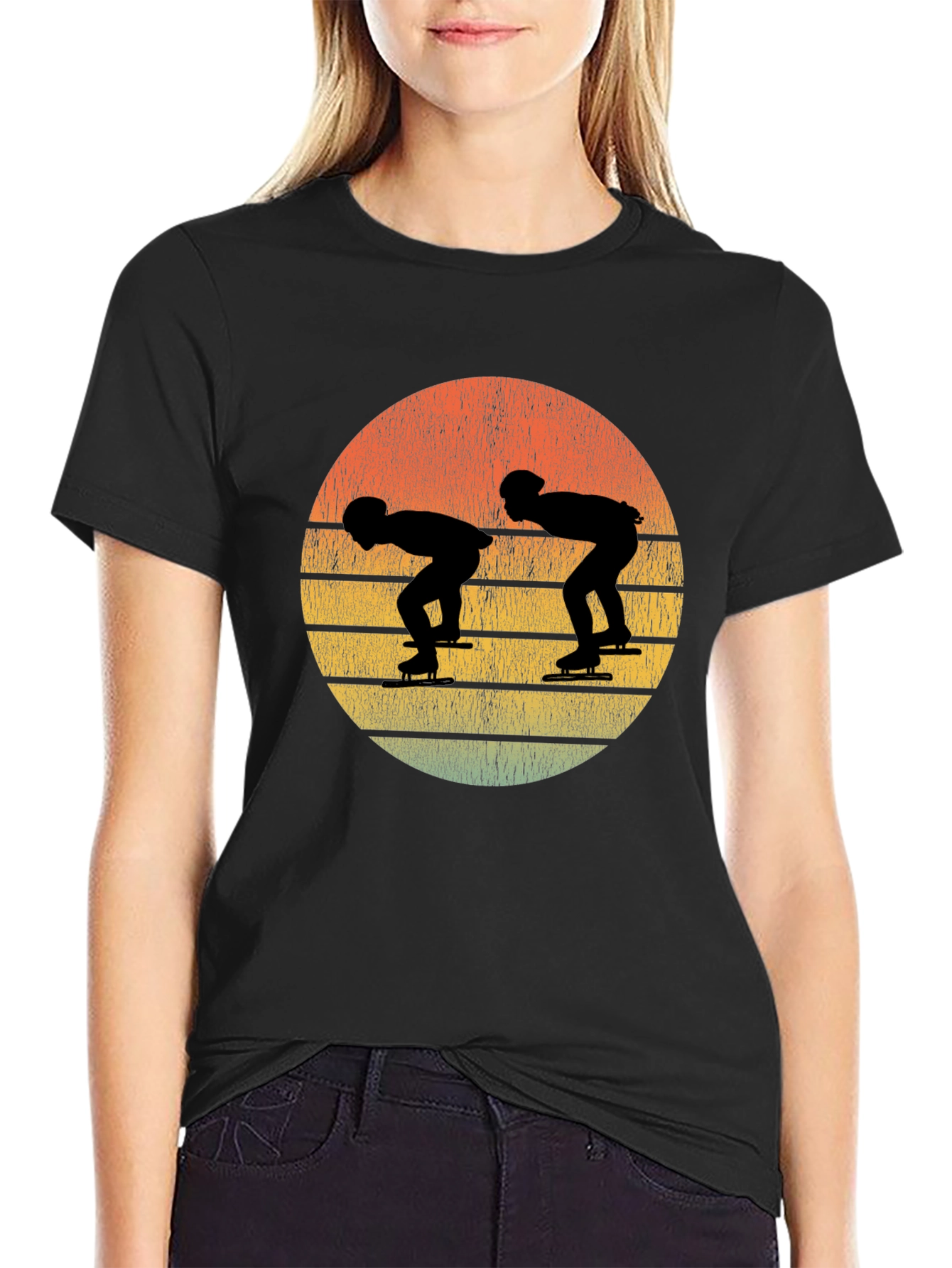 Retro Speed Skater T-Shirt