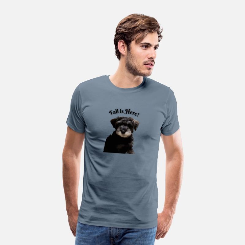 Fall is Here 2022 Mocha Joy Brown Mini Schnauzer