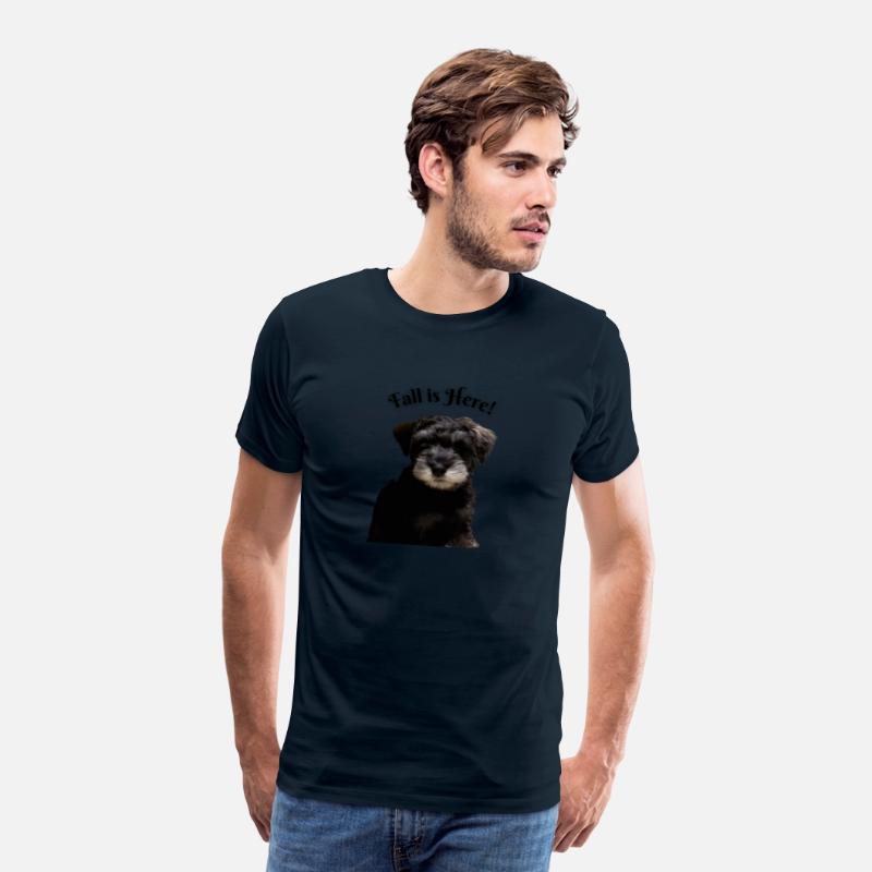 Fall is Here 2022 Mocha Joy Brown Mini Schnauzer