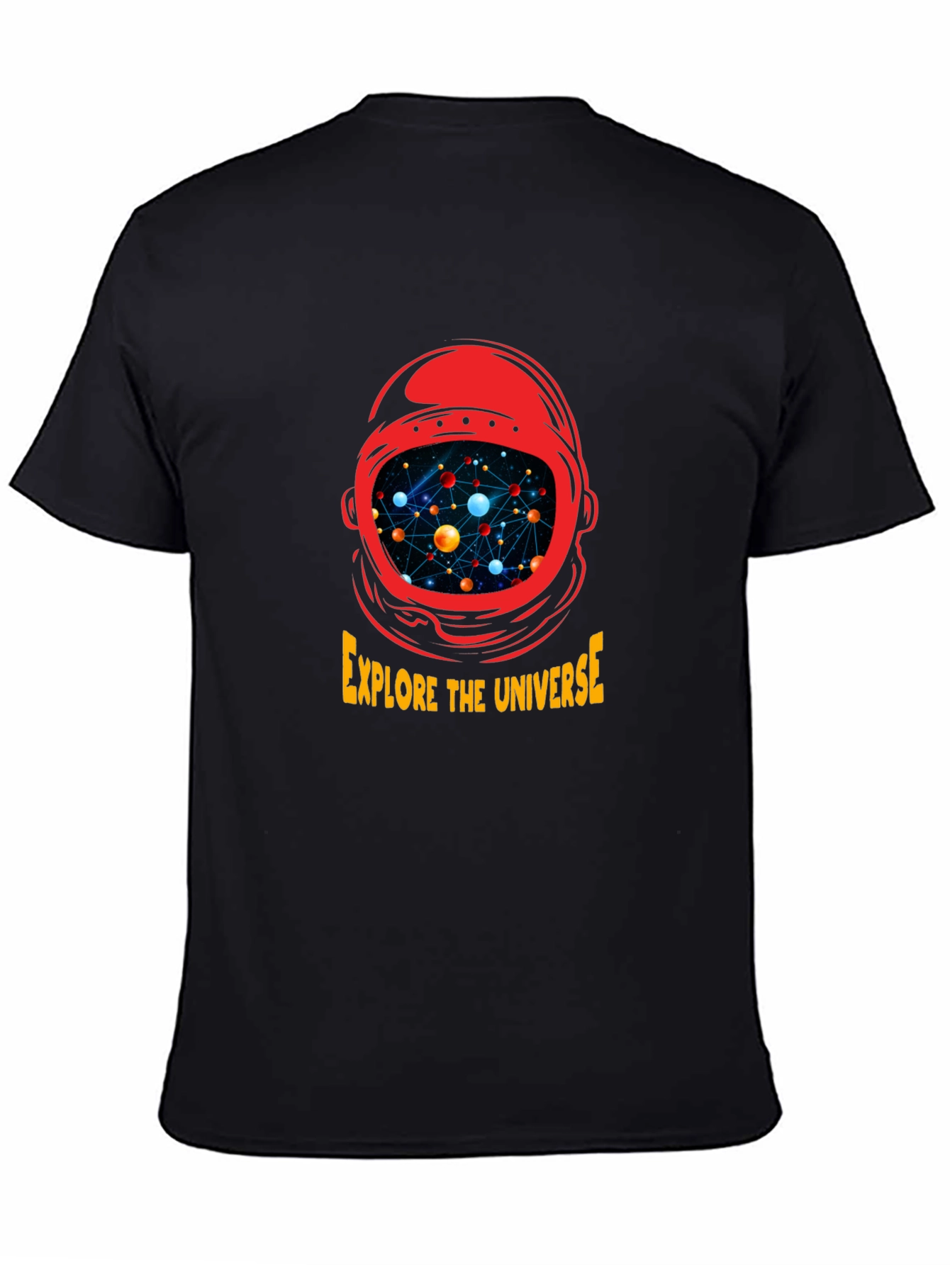 Explore The Universe Black T-Shirt