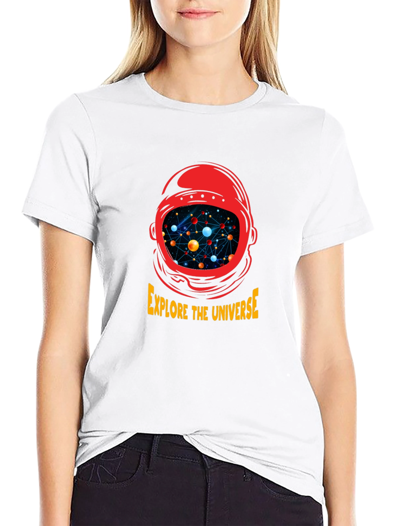 Explore The Universe Black T-Shirt