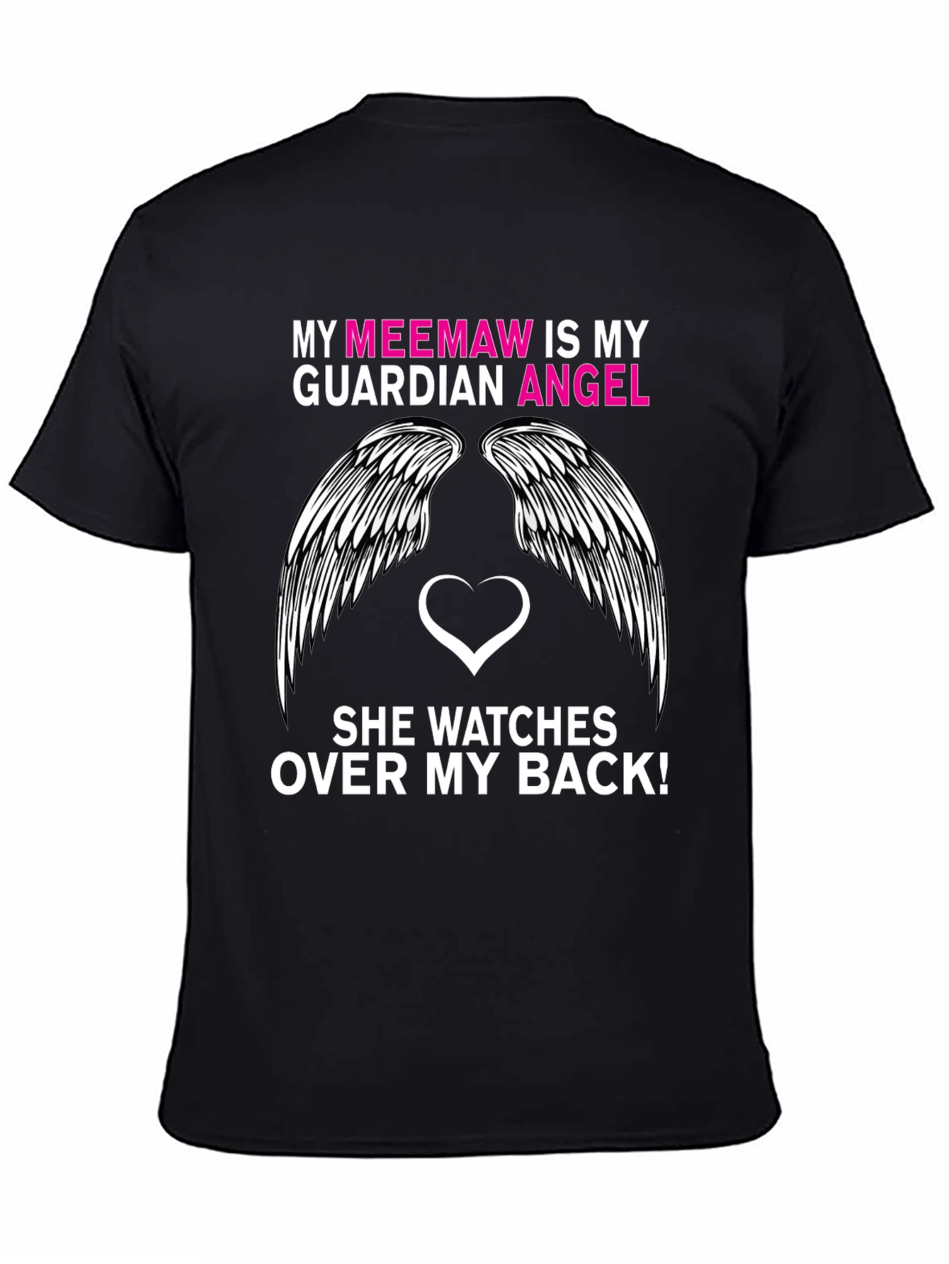 My Meemaw is My Guardian Angel T-Shirt