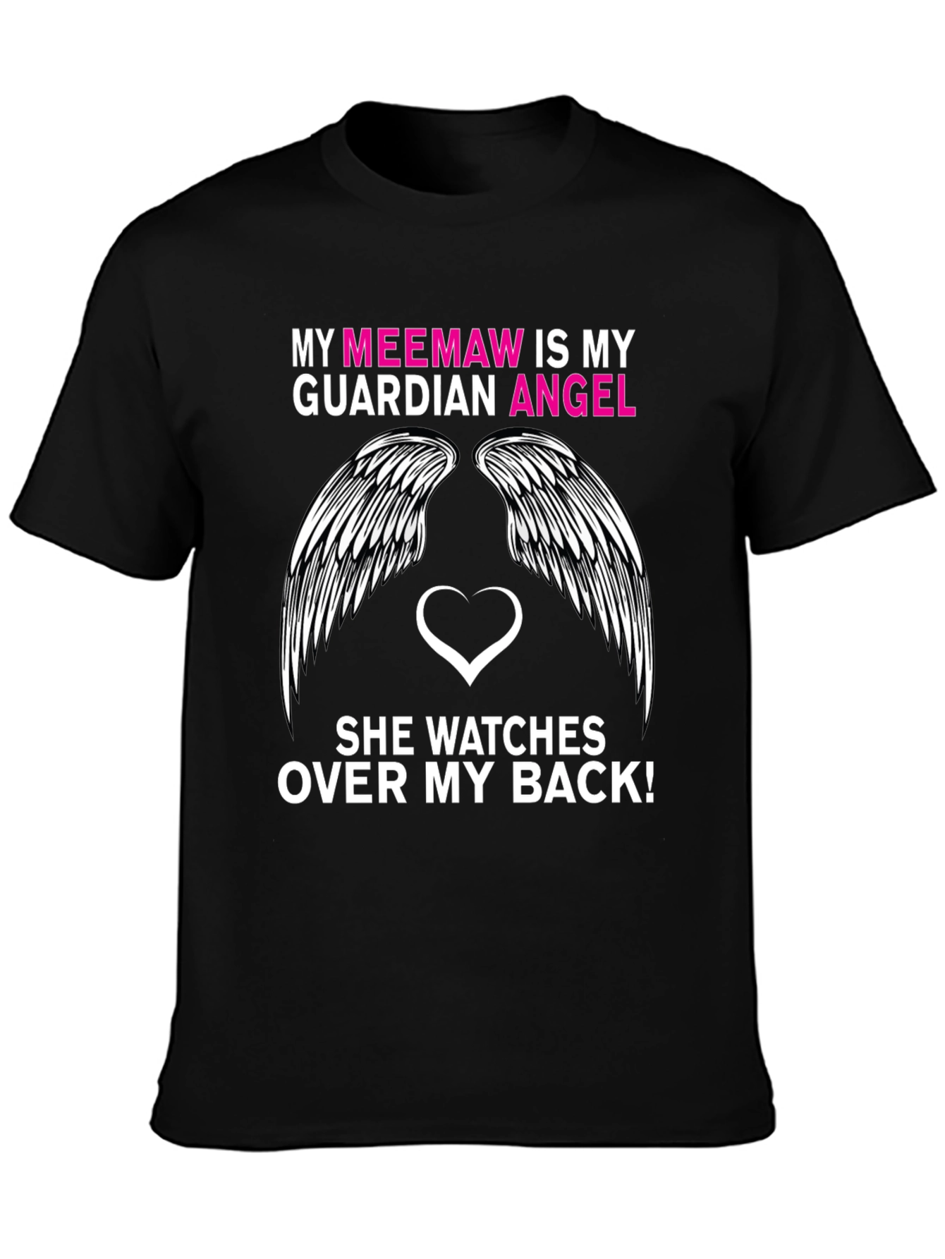 My Meemaw is My Guardian Angel T-Shirt