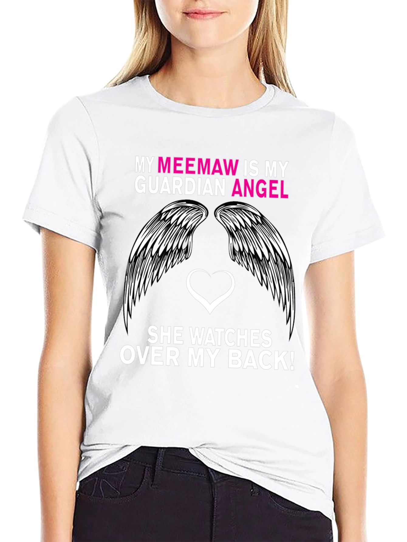 My Meemaw is My Guardian Angel T-Shirt