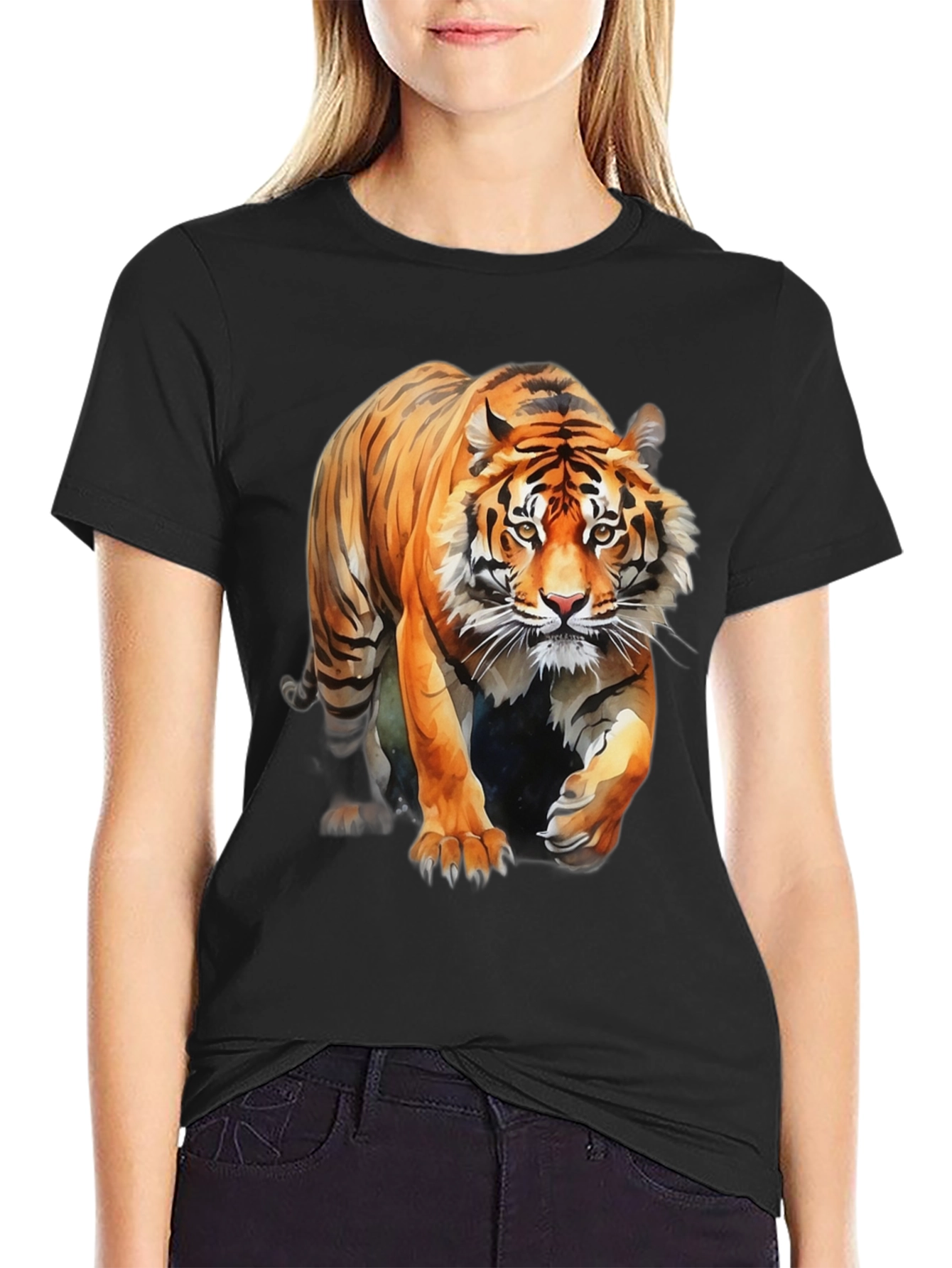 Bold Tiger Graphic Tee - Fierce & Stylish