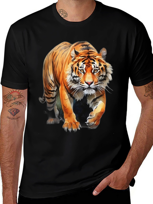 Bold Tiger Graphic Tee - Fierce & Stylish