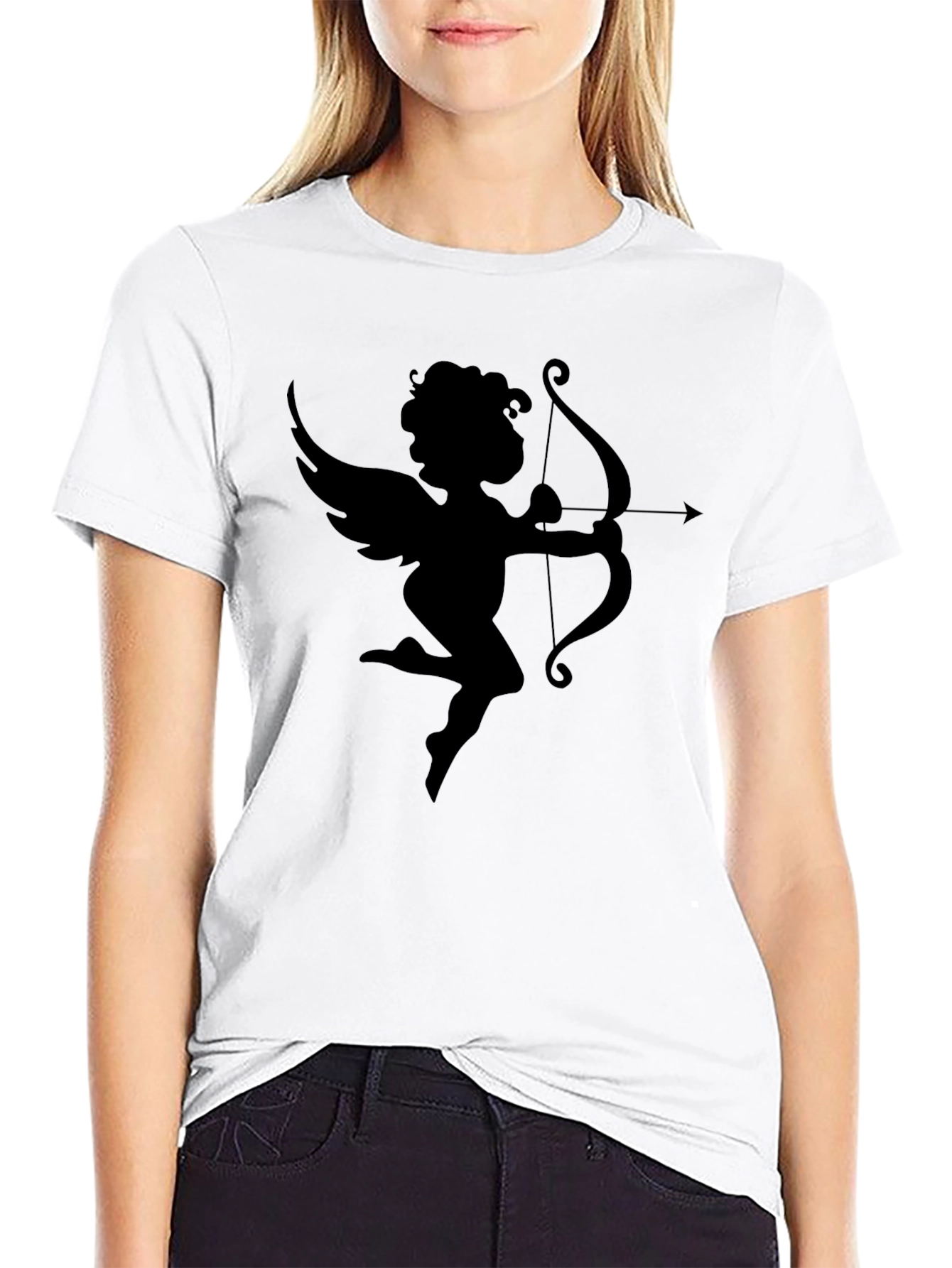 Cupid Arrow T-Shirt - Black Graphic Tee