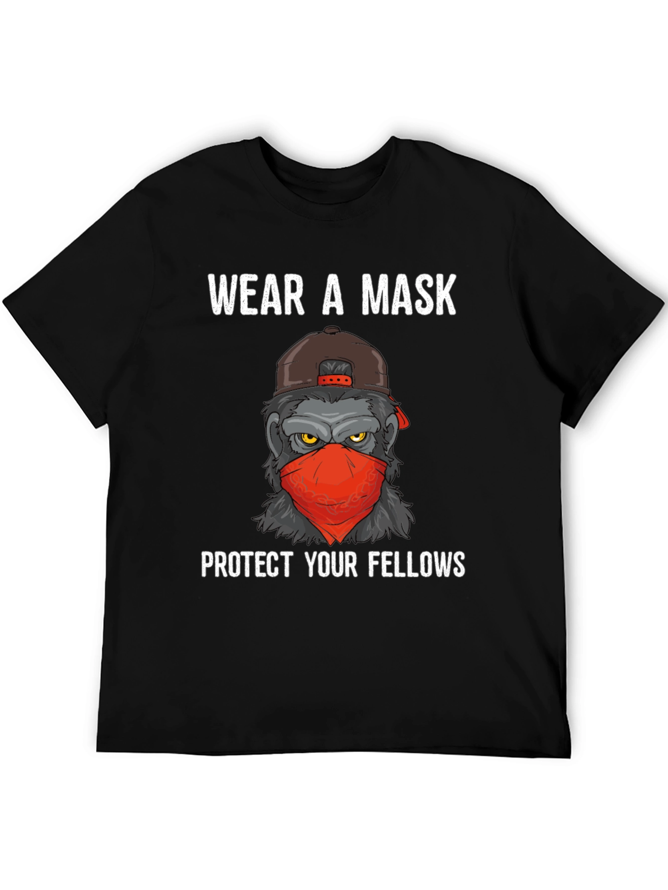 Wear a Mask Gorilla Graphic Tee