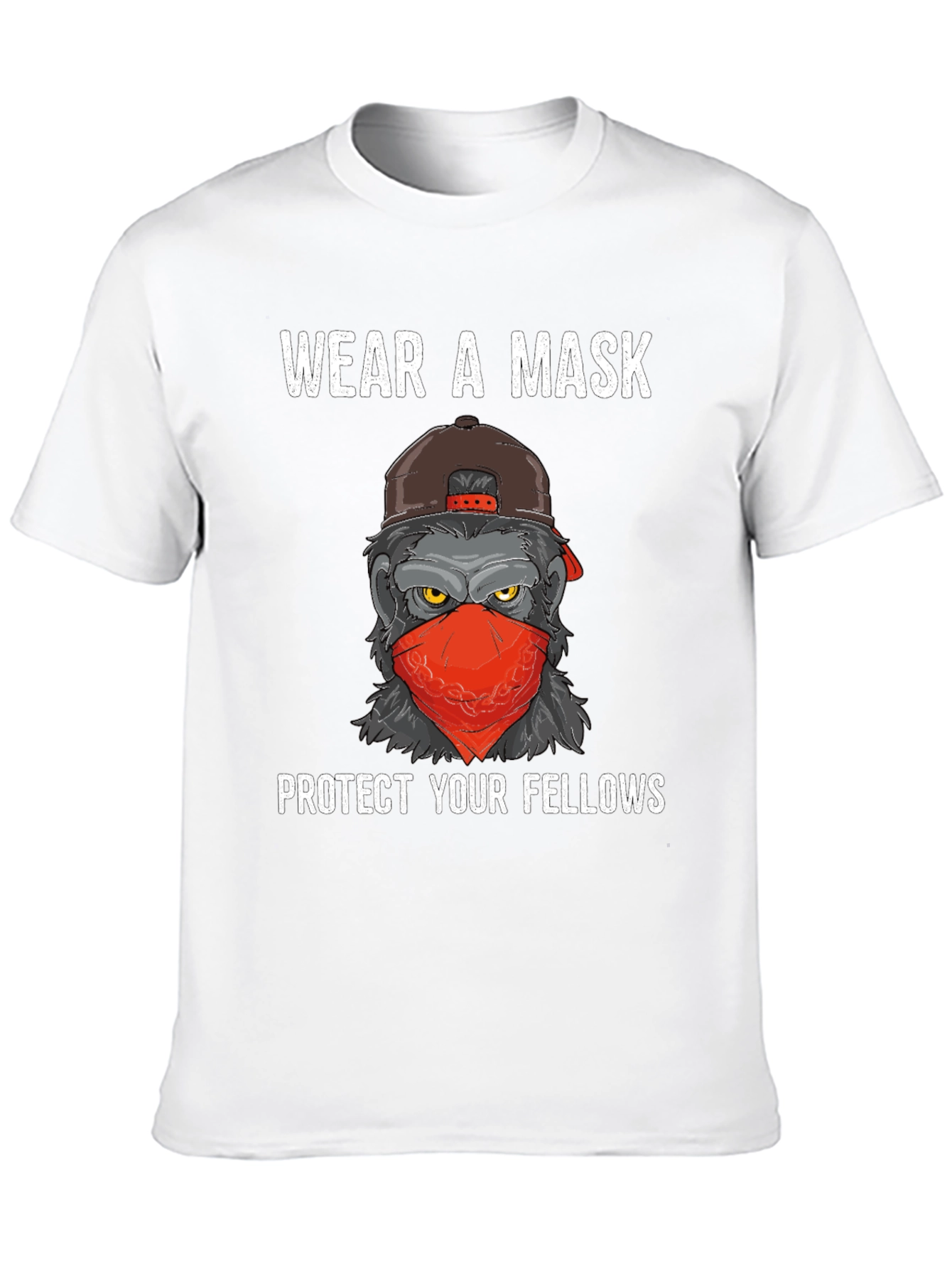 Wear a Mask Gorilla Graphic Tee