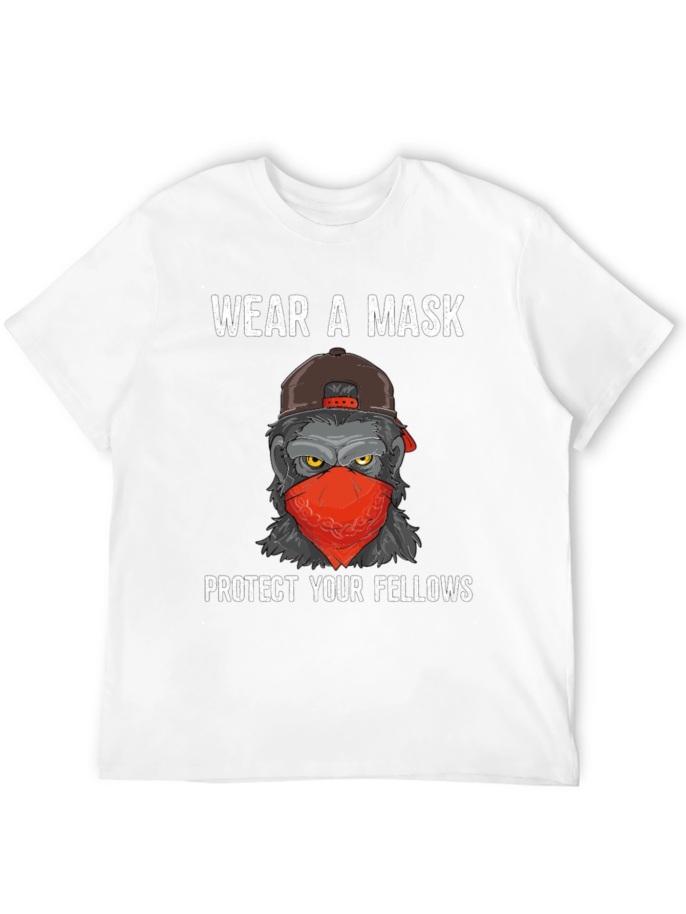 Wear a Mask Gorilla Graphic Tee
