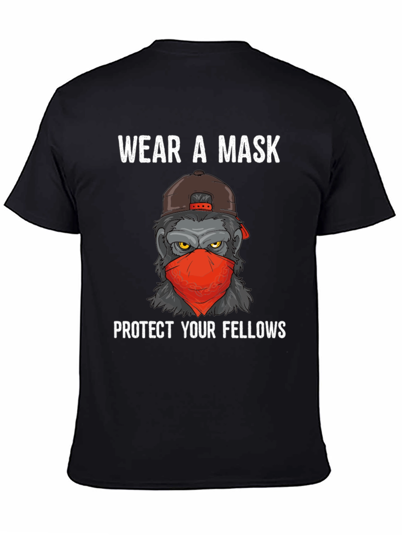 Wear a Mask Gorilla Graphic Tee