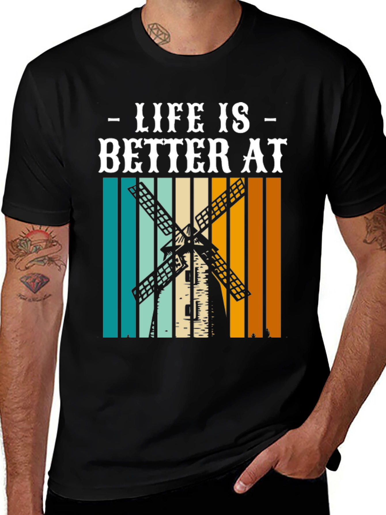 Life is Better at Windmill T-Shirt
