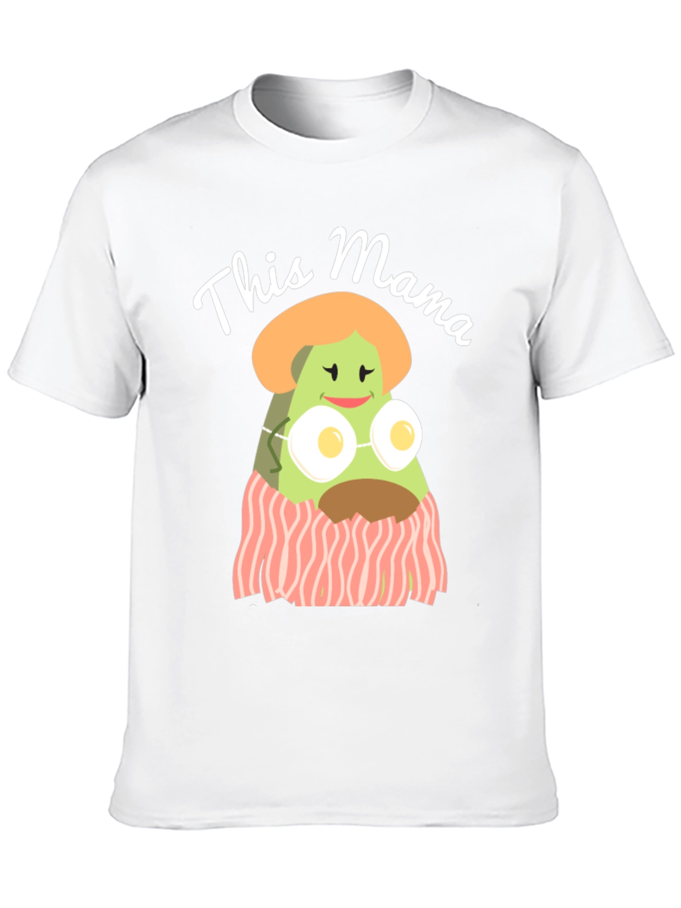 This Mama T-Shirt Avocado Bacon Funny Mothers Day