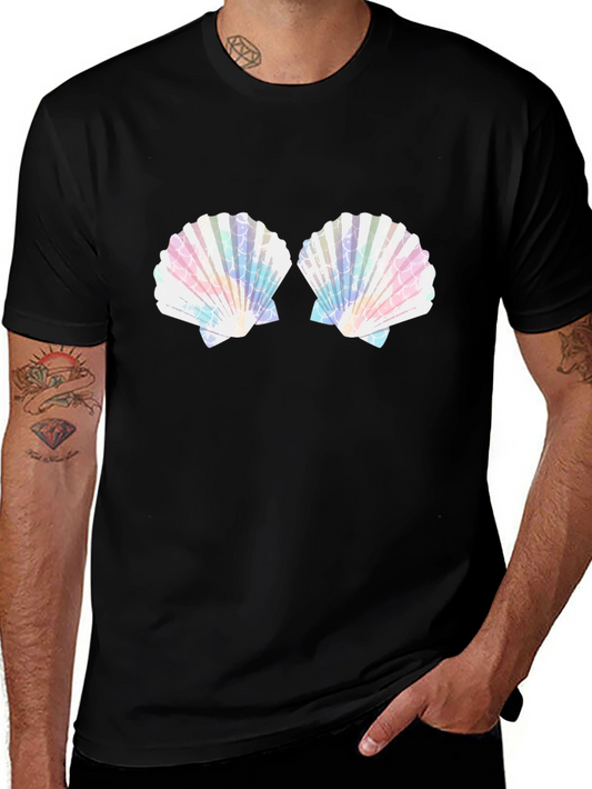 Novelty Seashell Bra T-Shirt