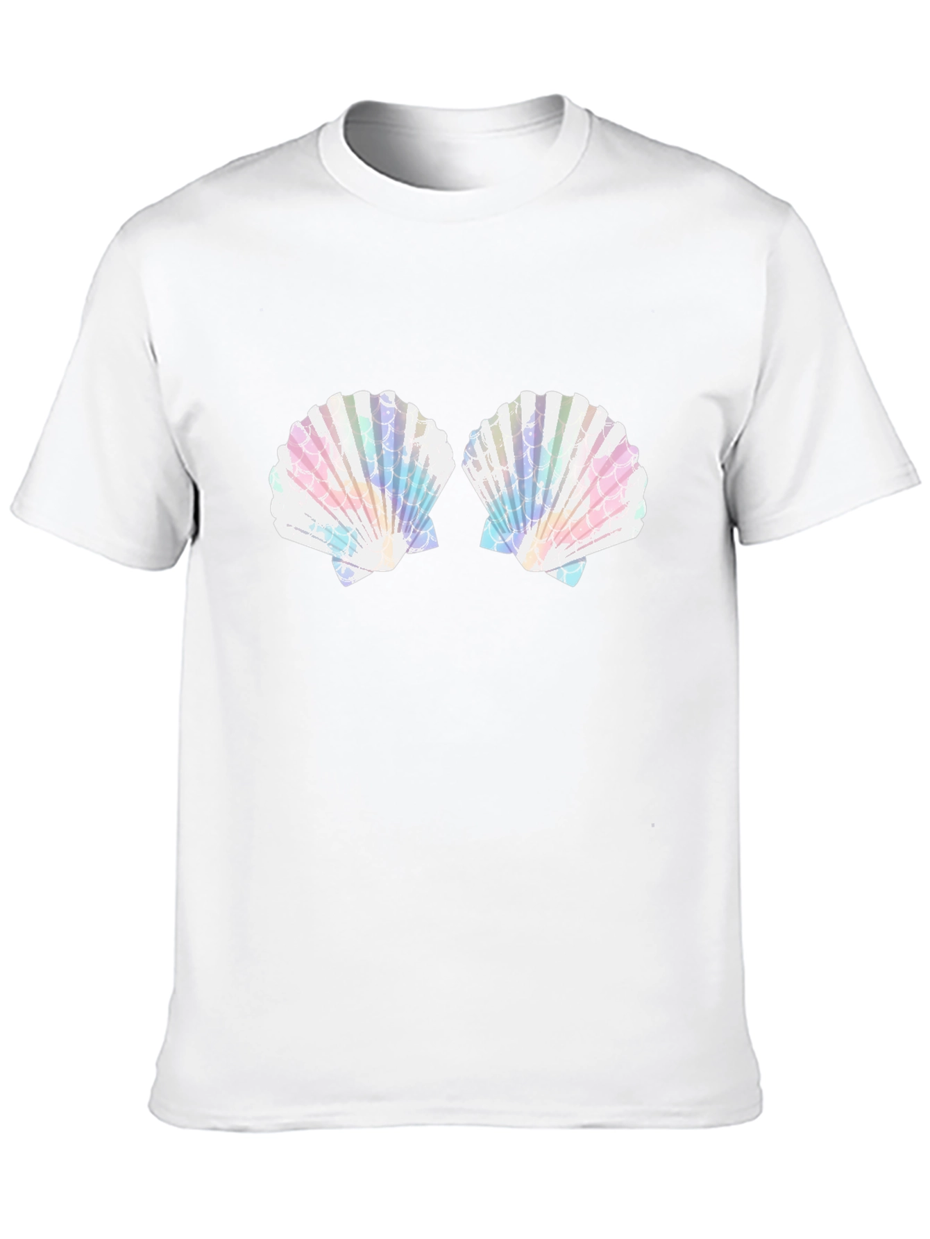 Novelty Seashell Bra T-Shirt