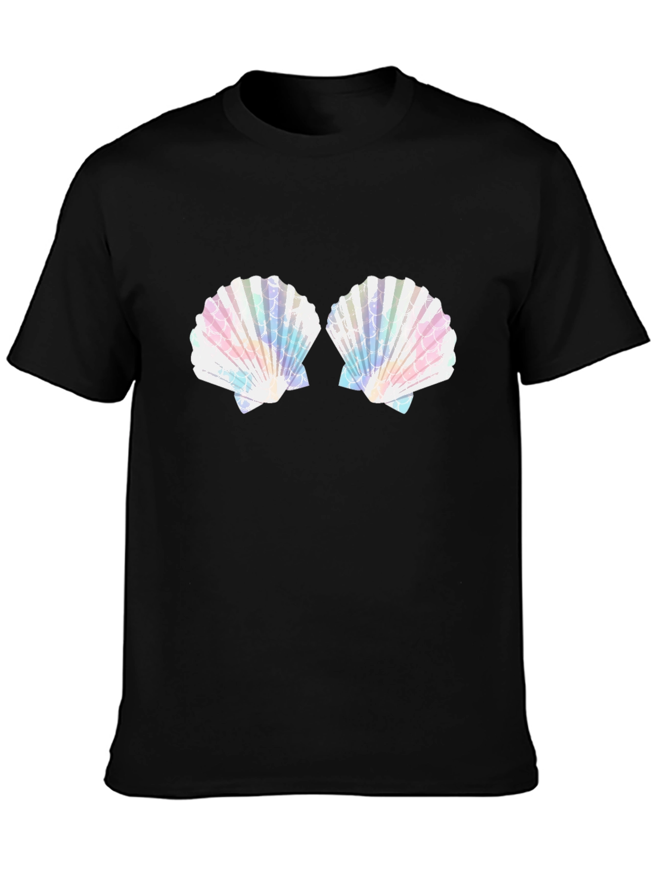 Novelty Seashell Bra T-Shirt