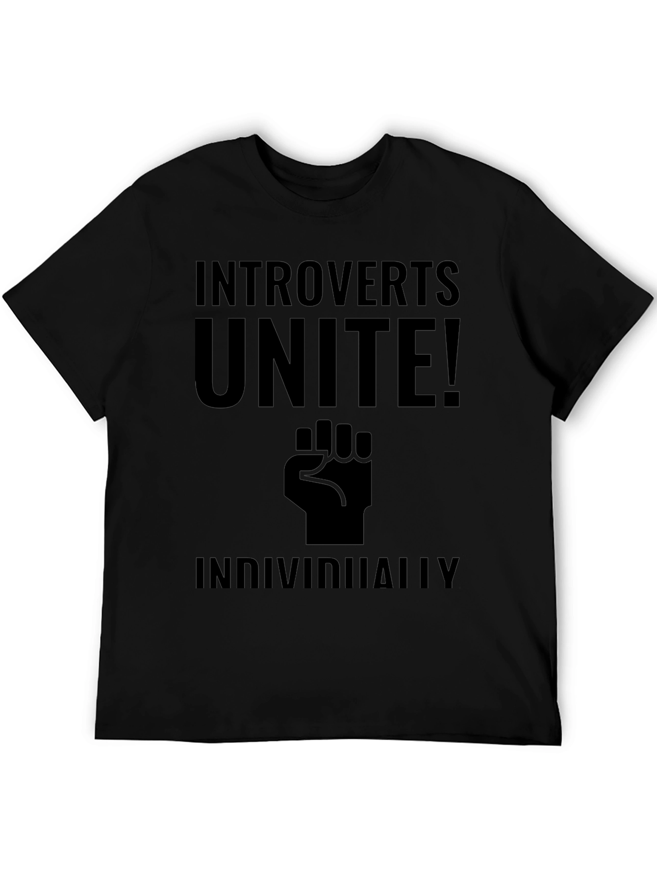Introverts Unite! Funny Graphic T-Shirt