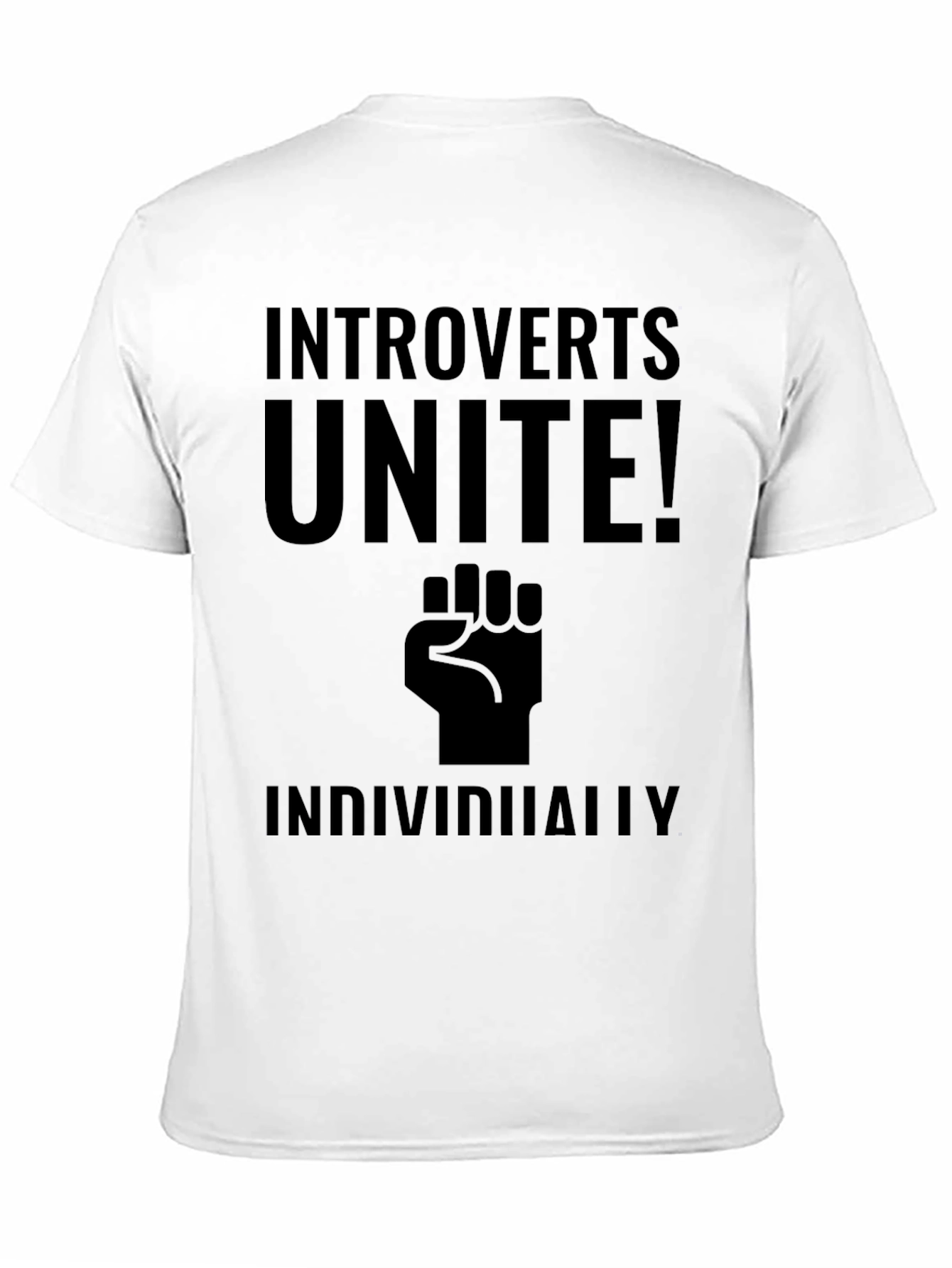 Introverts Unite! Funny Graphic T-Shirt