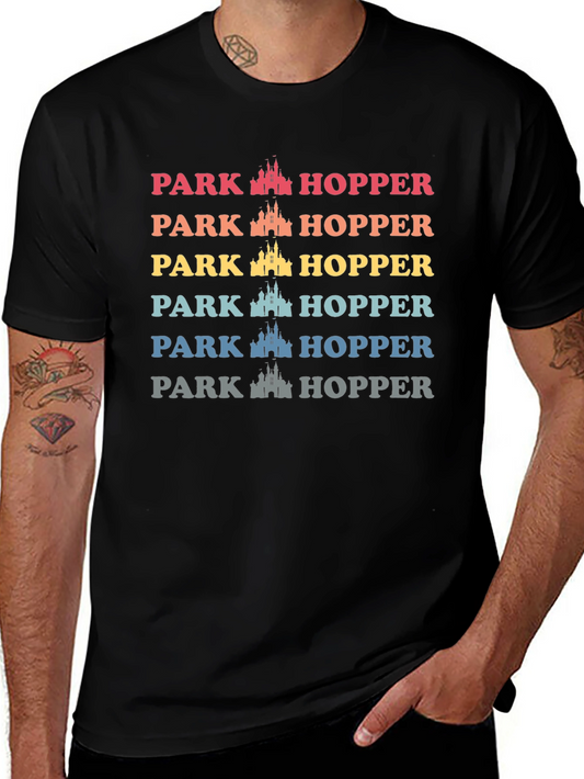 Park Hopper T-Shirt - Retro Castle Design