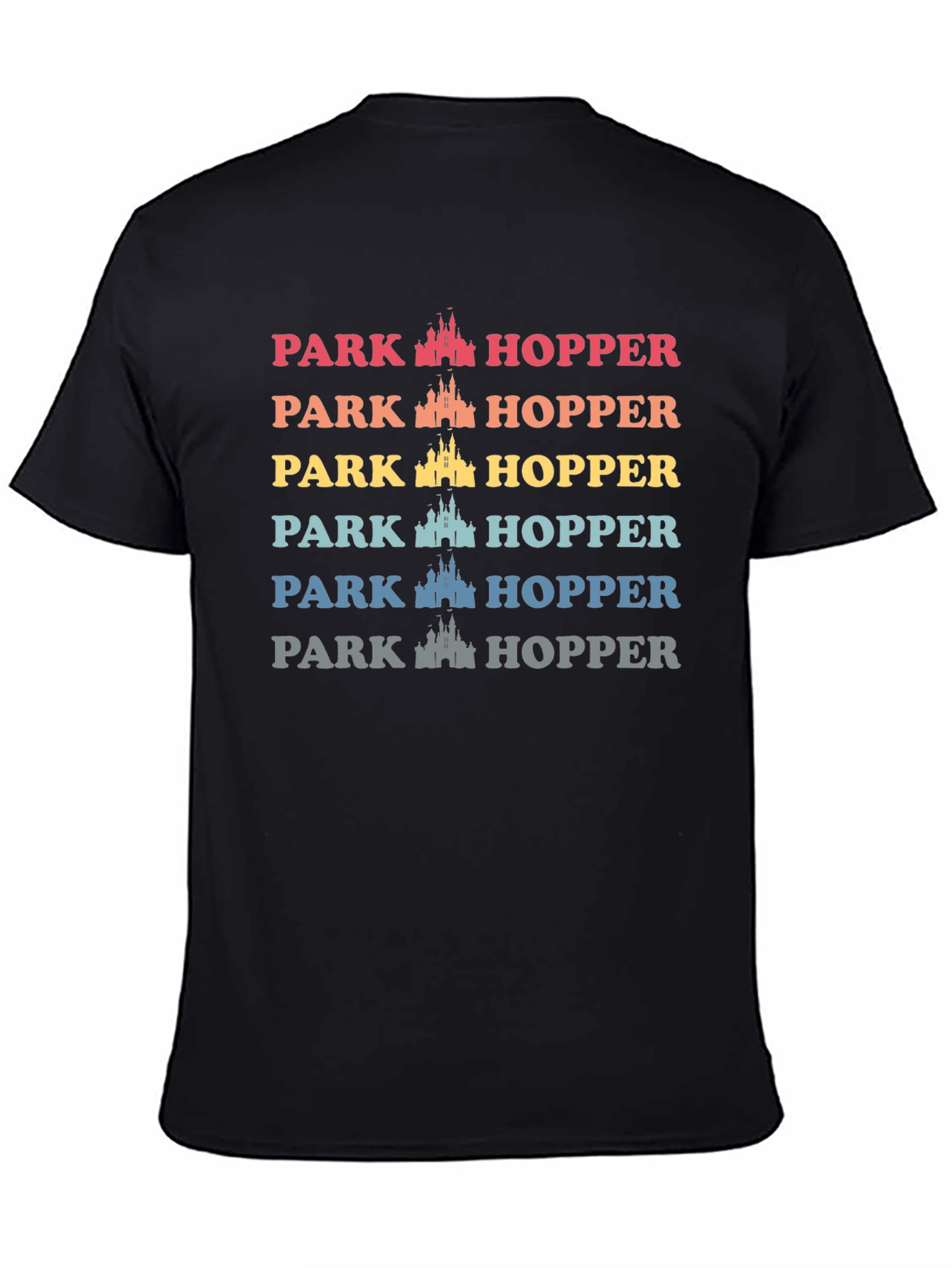 Park Hopper T-Shirt - Retro Castle Design