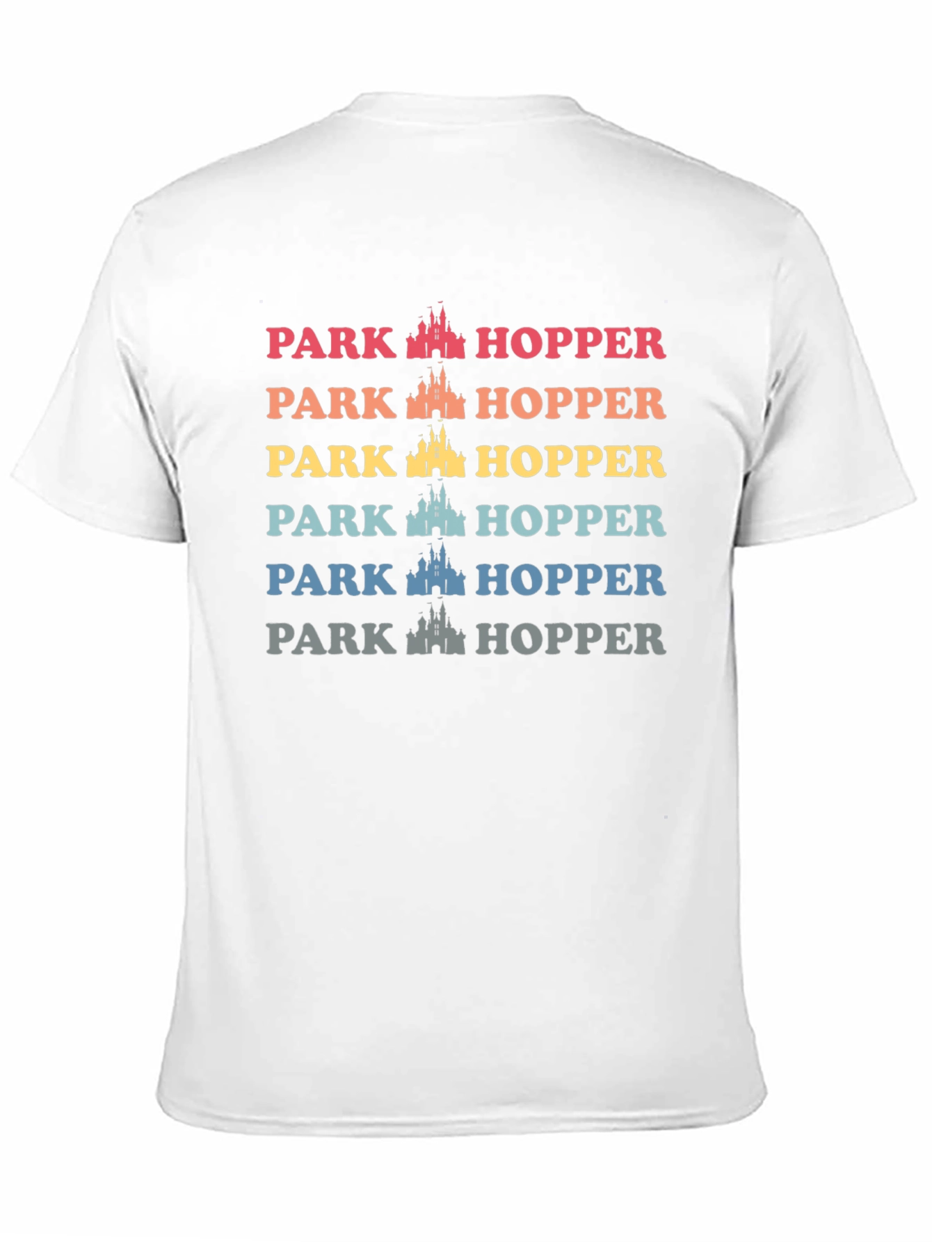 Park Hopper T-Shirt - Retro Castle Design