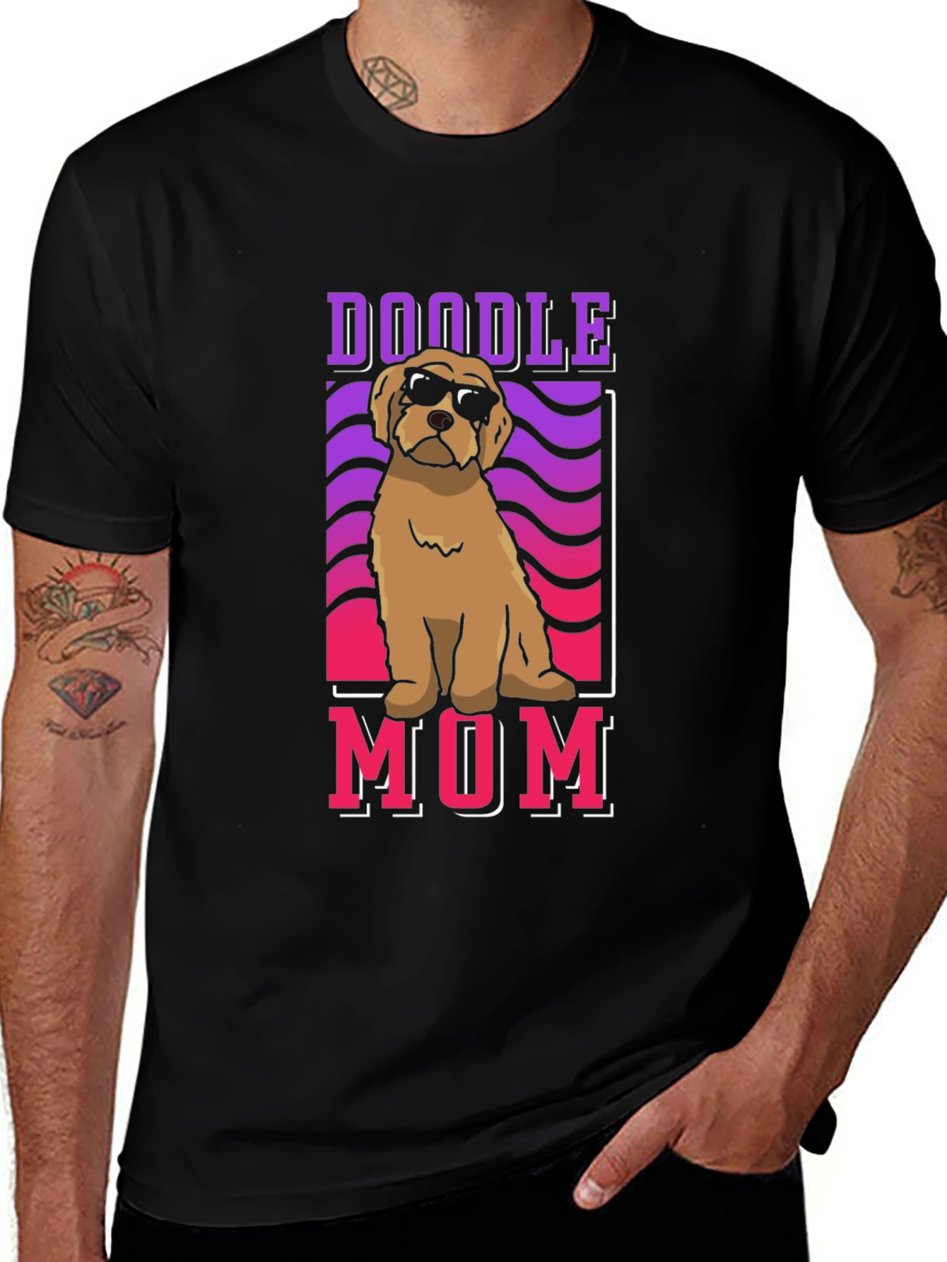Doodle Mom Graphic Tee - Dog Lover T-Shirt
