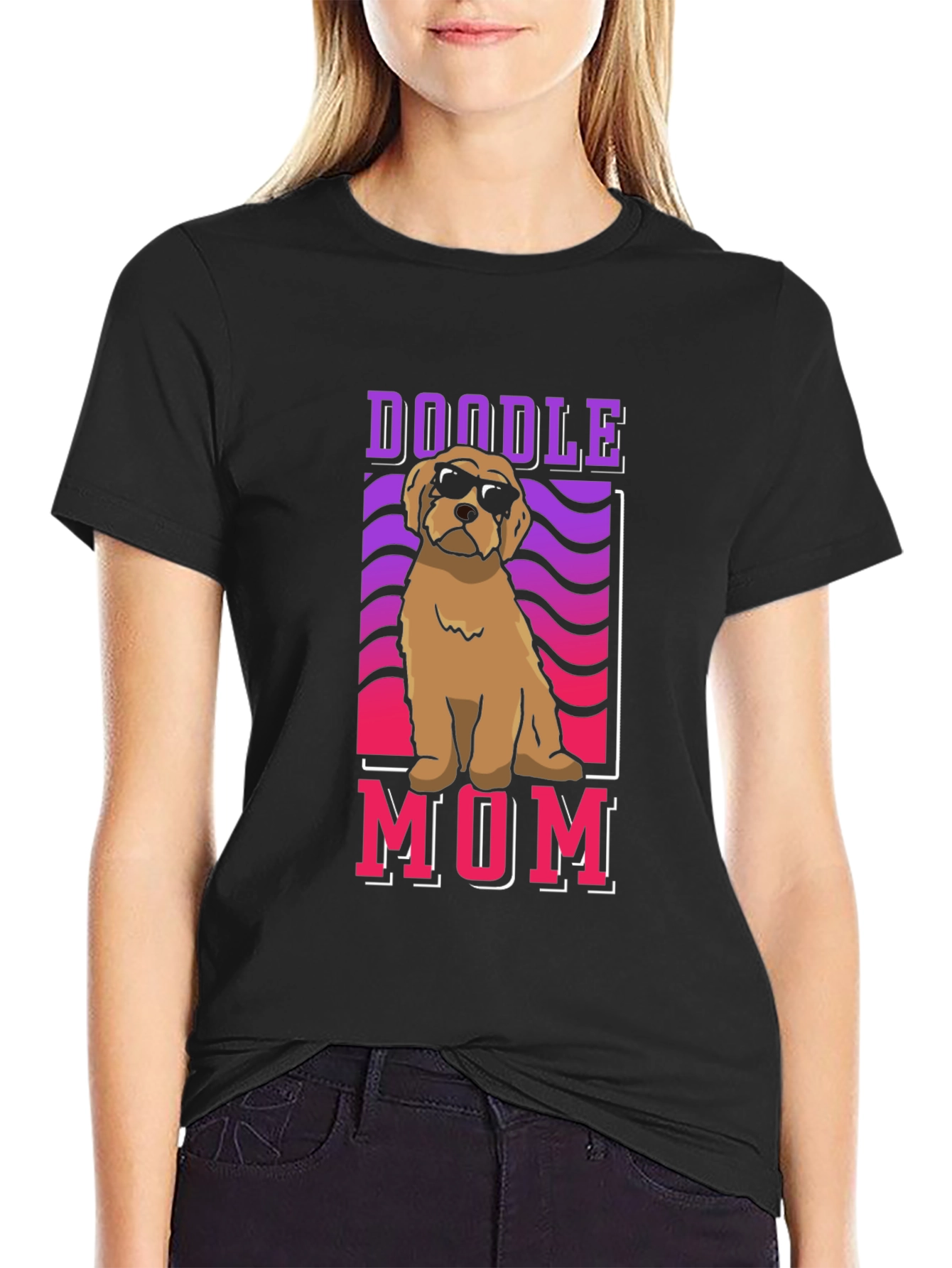 Doodle Mom Graphic Tee - Dog Lover T-Shirt