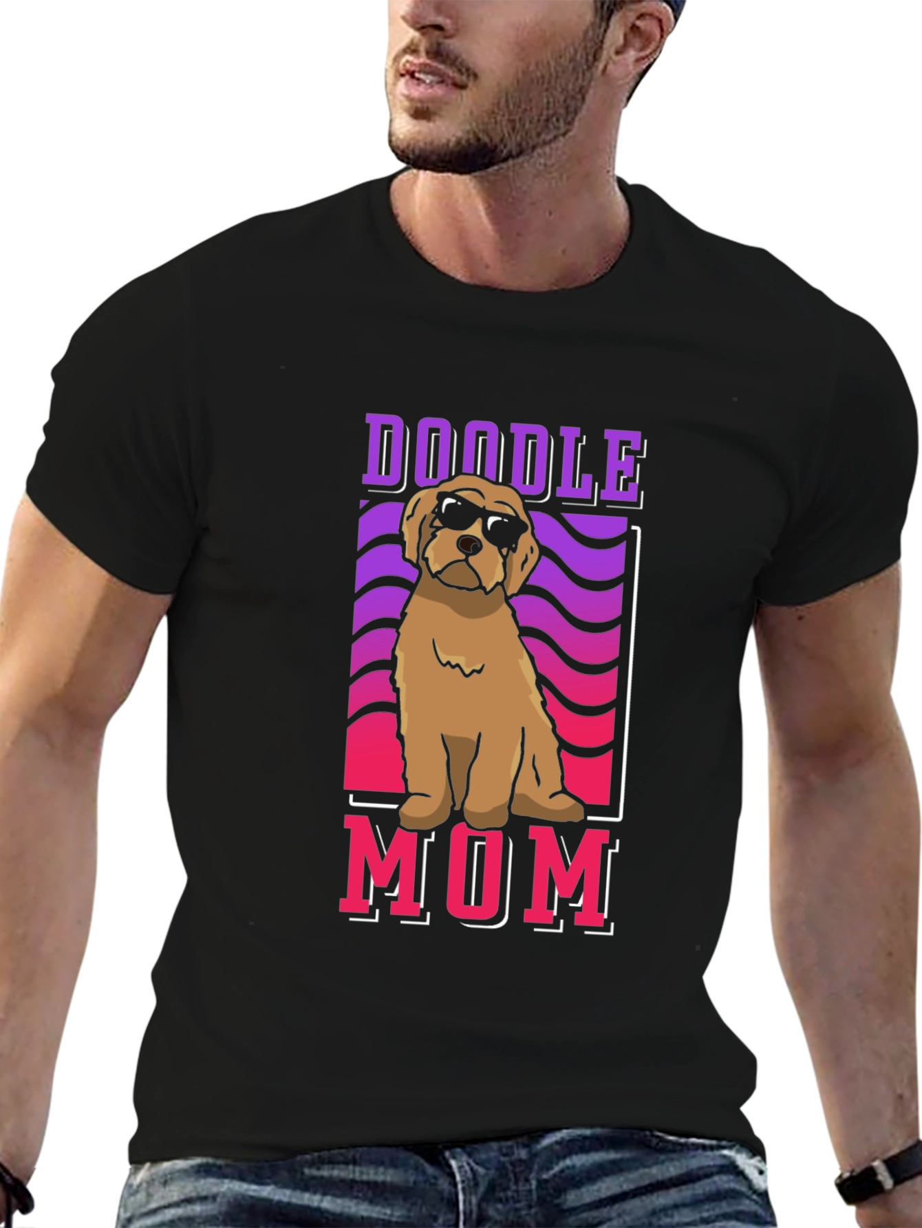 Doodle Mom Graphic Tee - Dog Lover T-Shirt