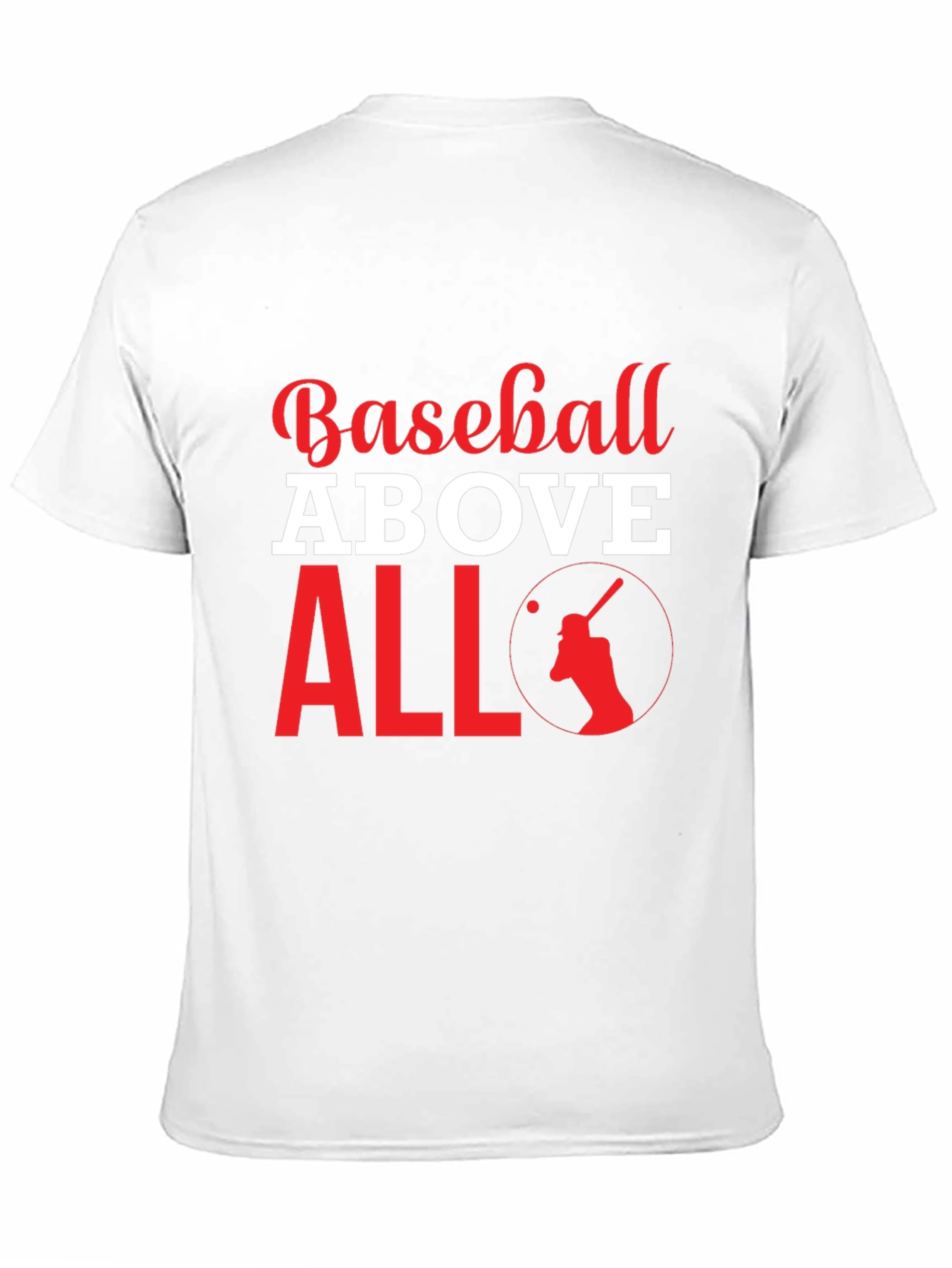 Baseball Above All Black T-Shirt